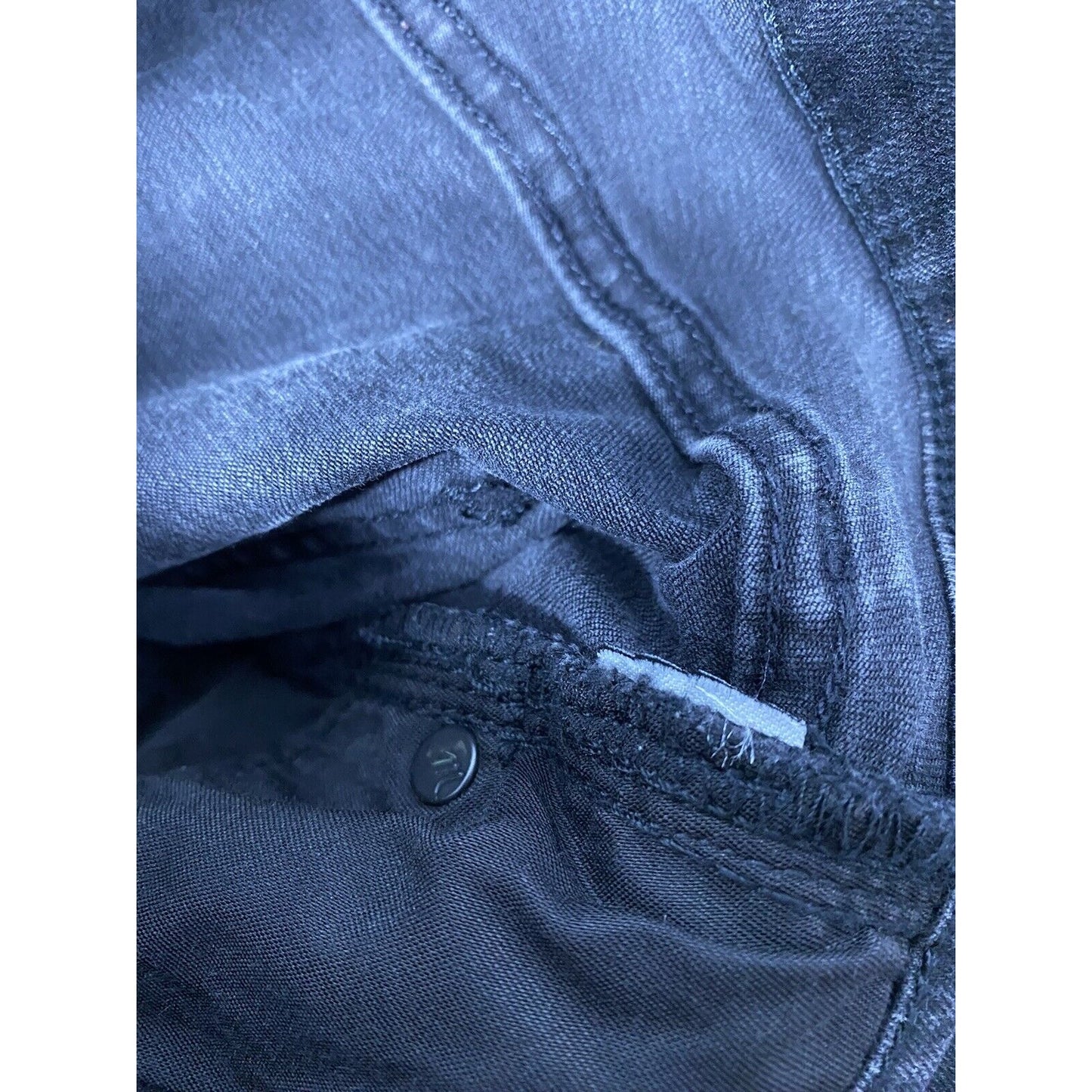 Madewell Black Distressed 9” High Rise Skinny Denim Jeans Size 0