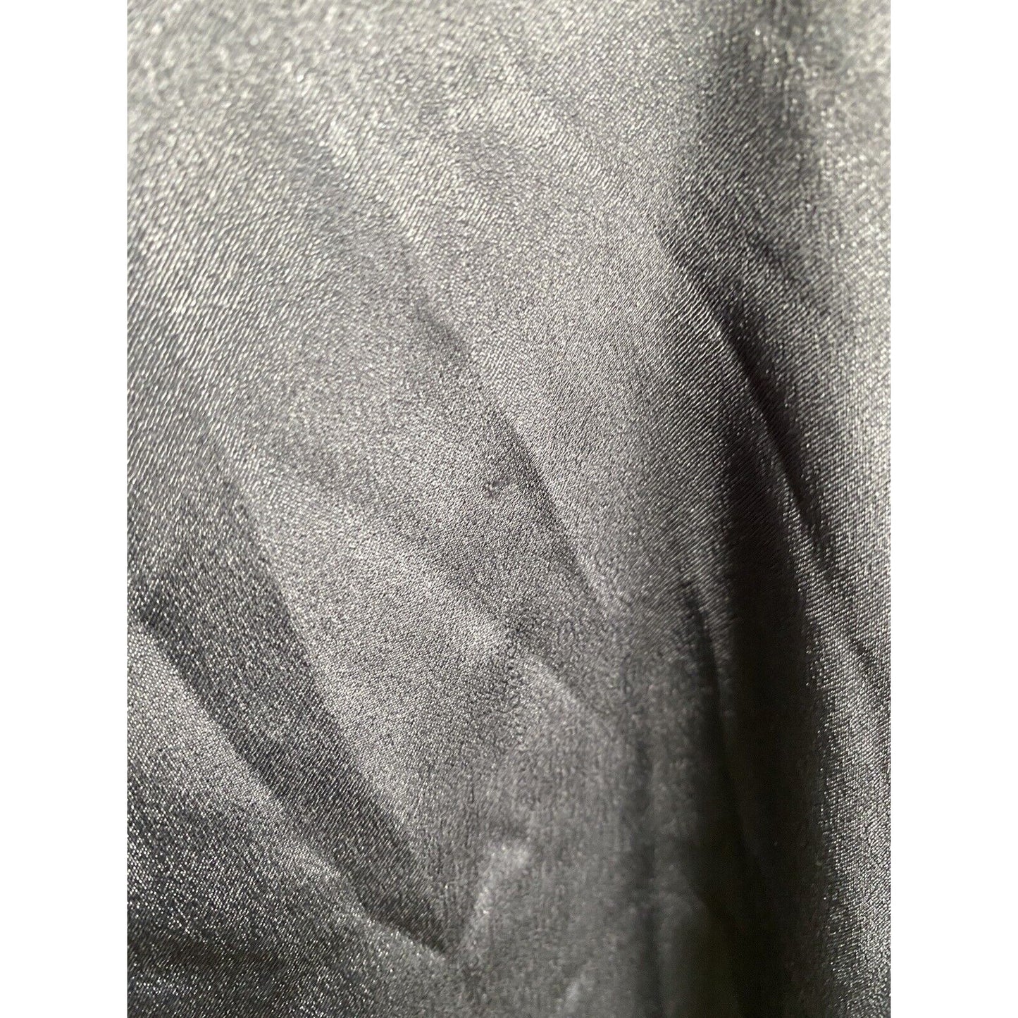 Victoria’s Secret Gray Satin Short Sleeve Robe With Pockets Women’s XS