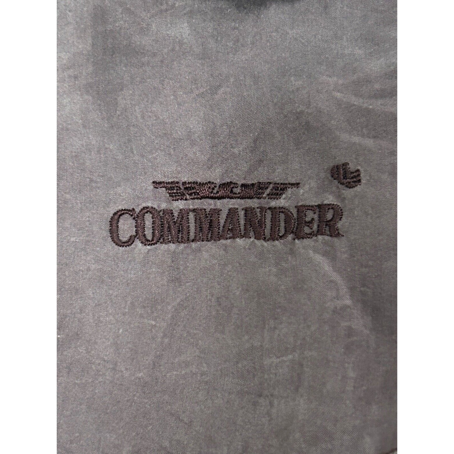 Commander Purple 100% Silk Zip Up Softshell Bomber Jacket Women’s Size Large L