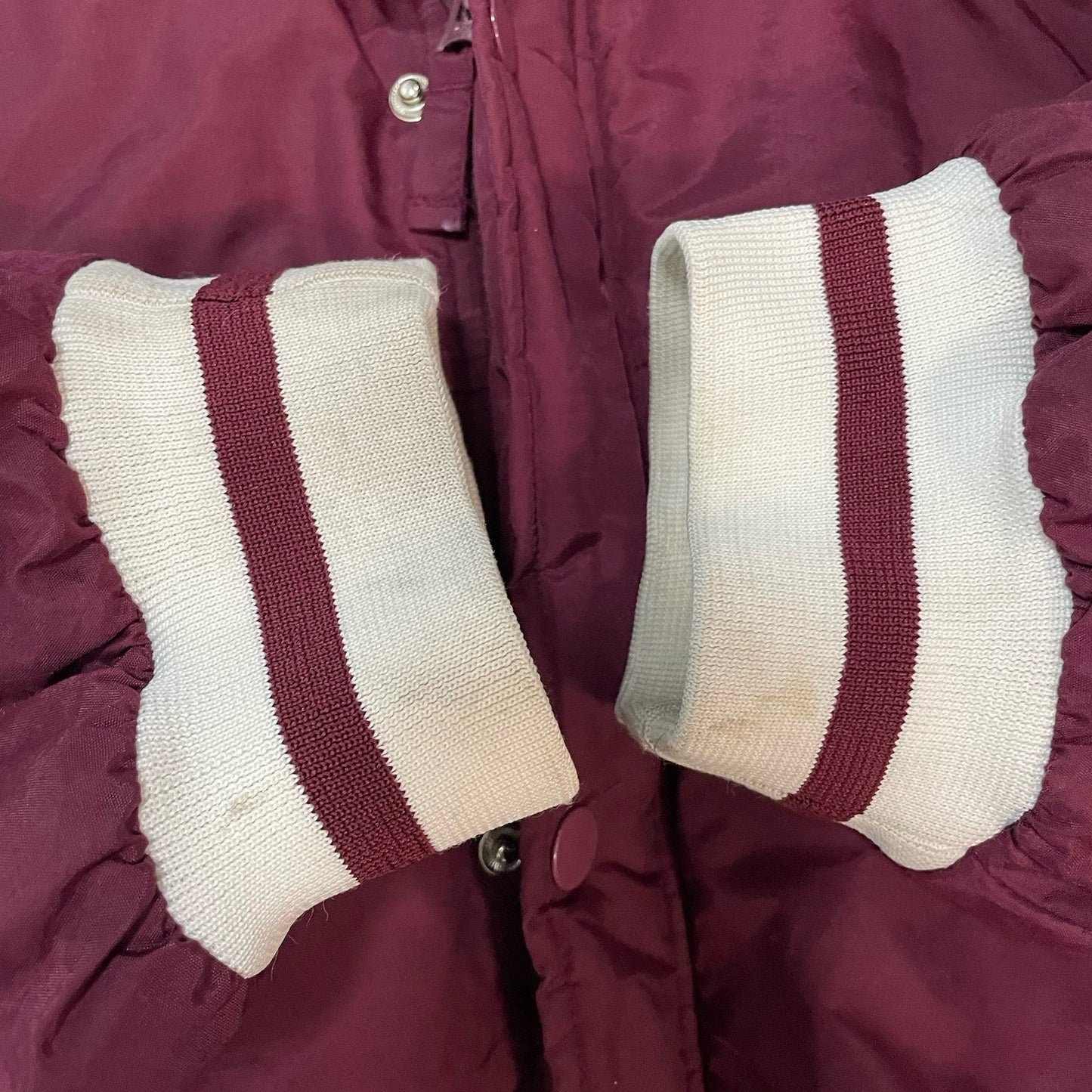Champs Maroon Texas A&M Aggies Insulated Puffer Hooded Full Zipped Jacket XXL