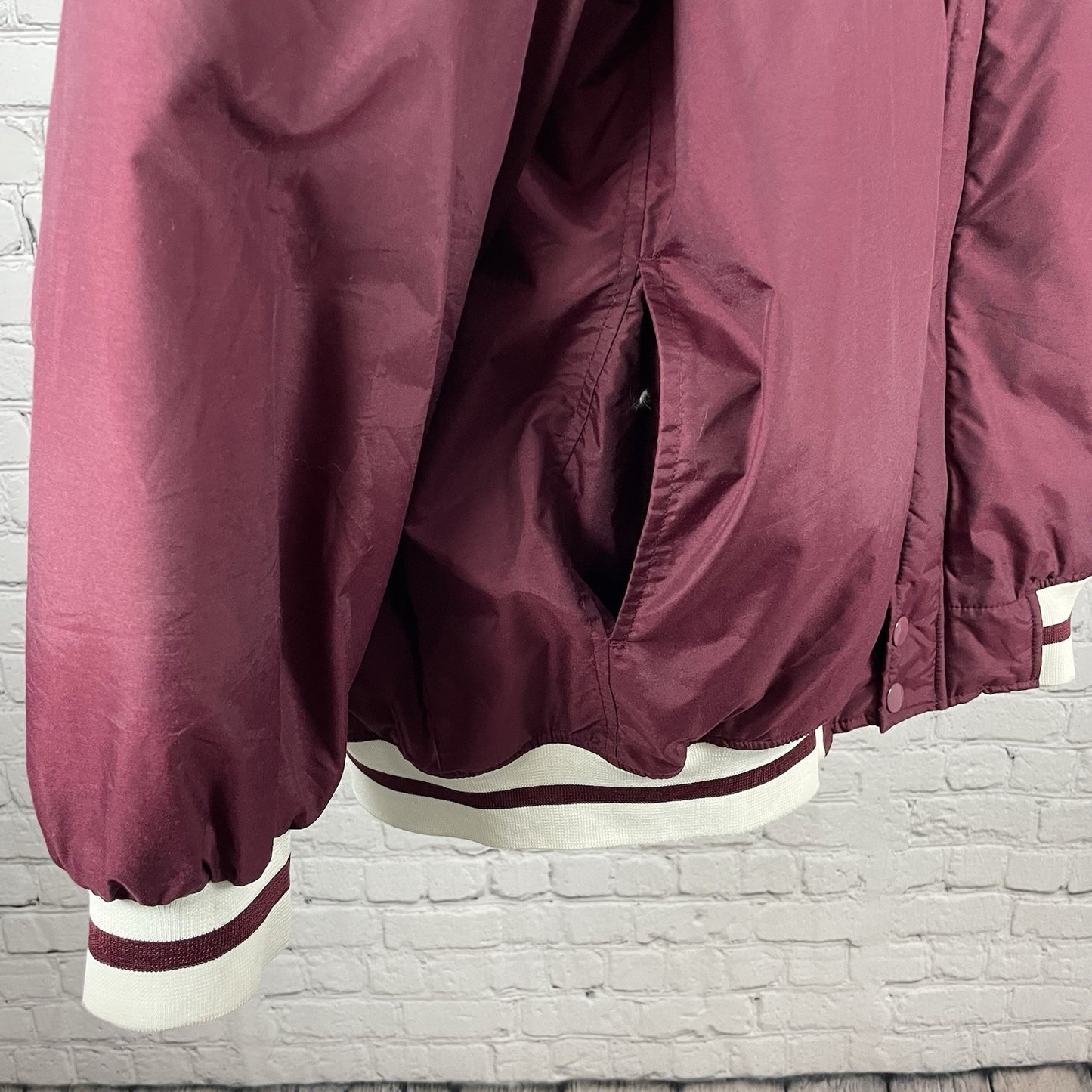 Champs Maroon Texas A&M Aggies Insulated Puffer Hooded Full Zipped Jacket XXL