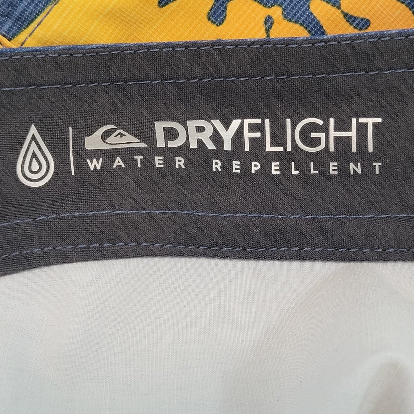 Quiksilver Blue Dry Flight High Line Stretch Board Shorts Swim Trunks Size 32x9