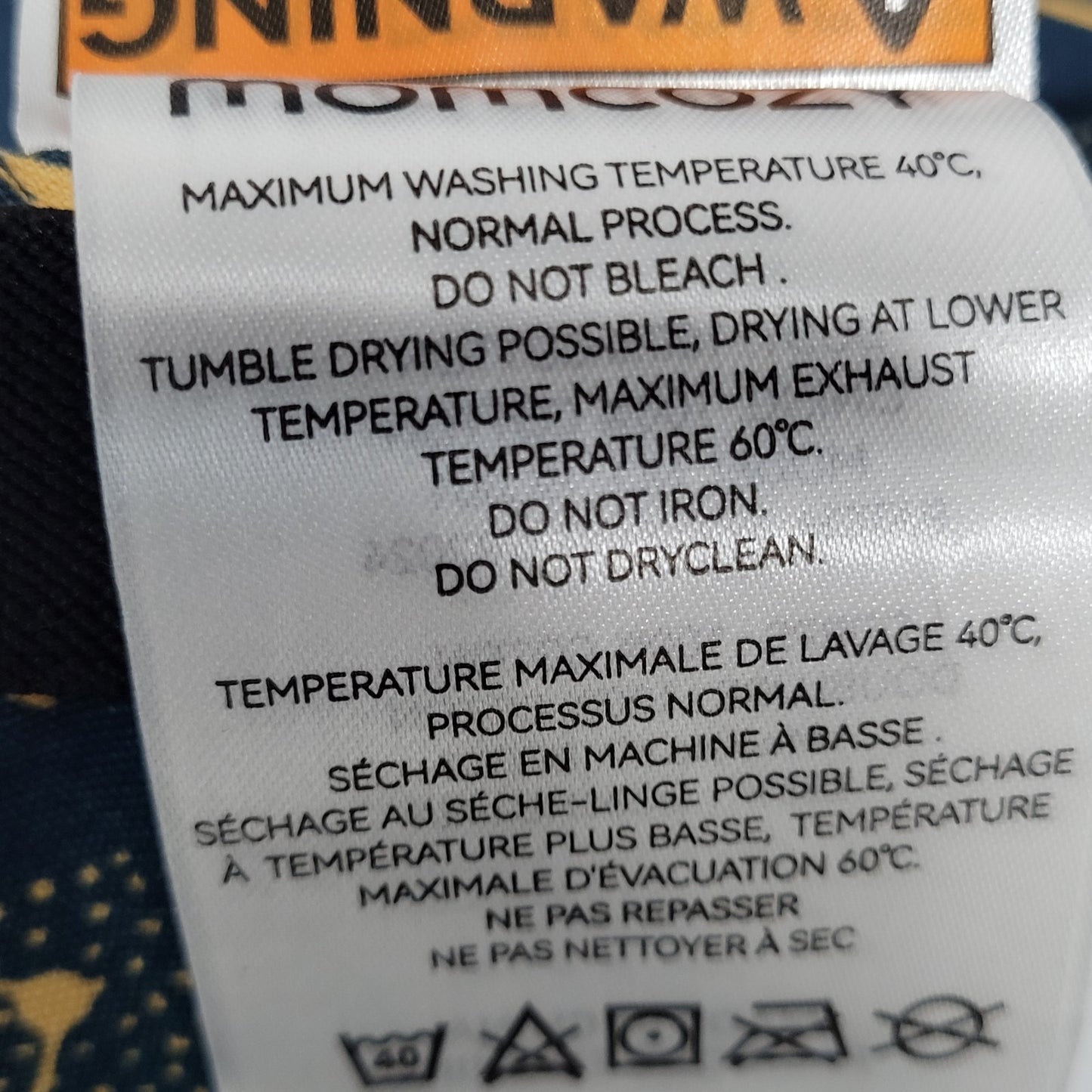 Momcozy Blue Constellation Stars 100% Cotton Adjustable Baby Infant Carrier