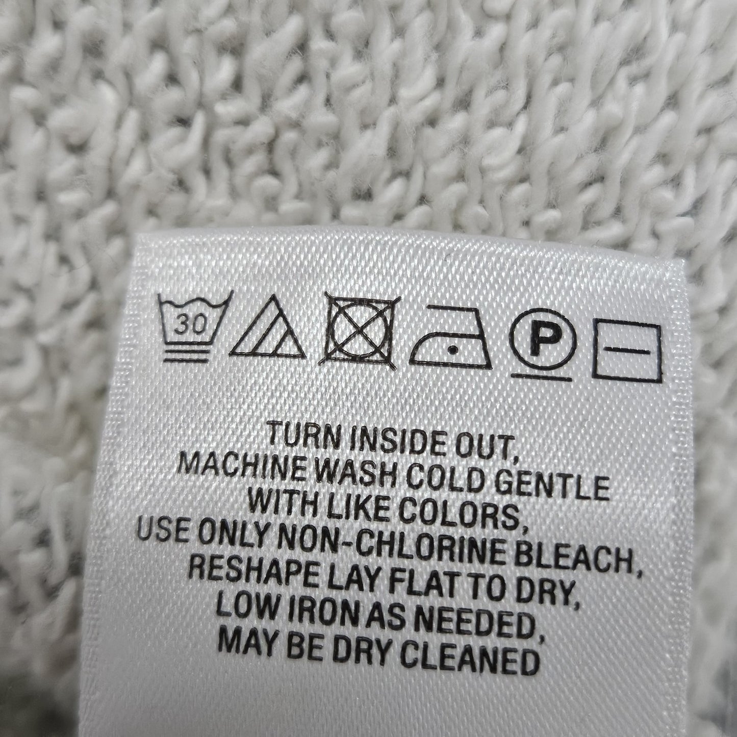 Anthropologie Grey Pearl Crop Short Sleeve Oversized Cut Neck Sweatshirt Top O/S