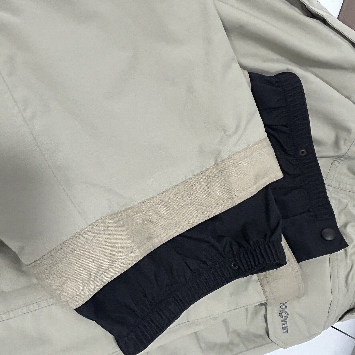 Black Dot Tan Adjustable Hydro Vent Waterproof Ski Snow Bib Medium (32X29)