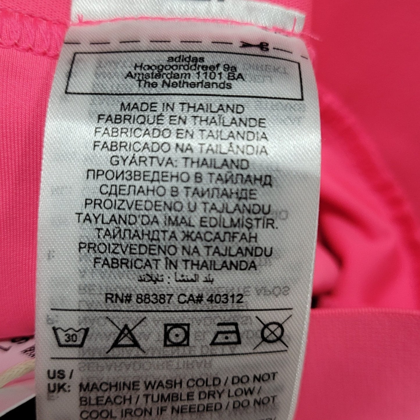 NWD Adidas Pink Club Pleat Tennis Skirt Climacool Built In Shorts Skort Medium M