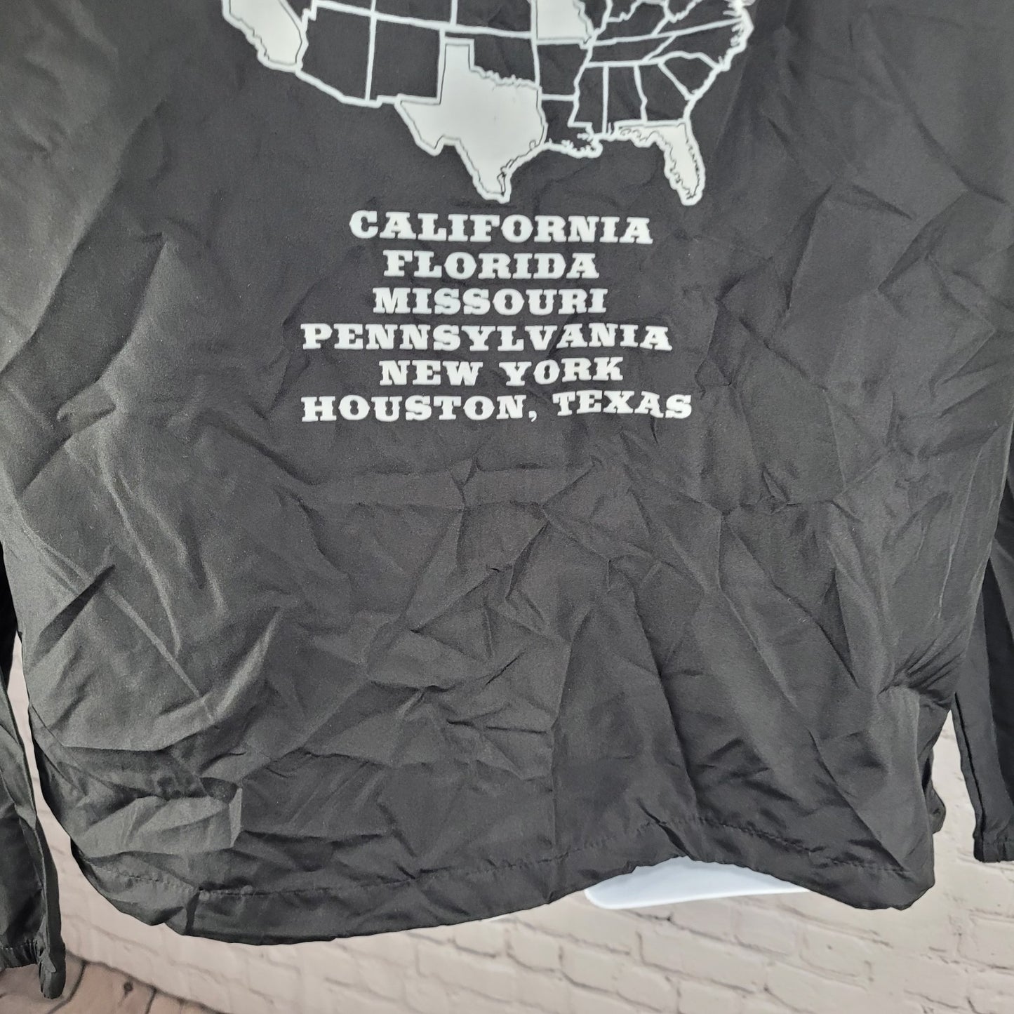Bun B's All American Takeover Hooded Windbreaker Independent Size Medium M