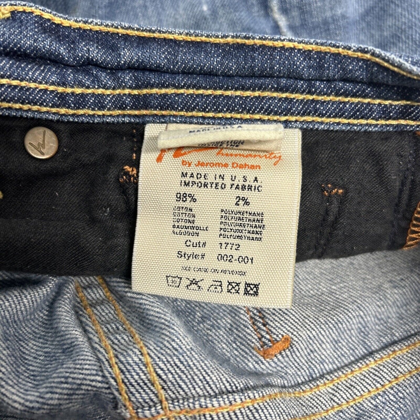 Citizens of Humanity Ingrid 002 Low Waist Flair Stretch Denim Jeans 28 (30 x 33)