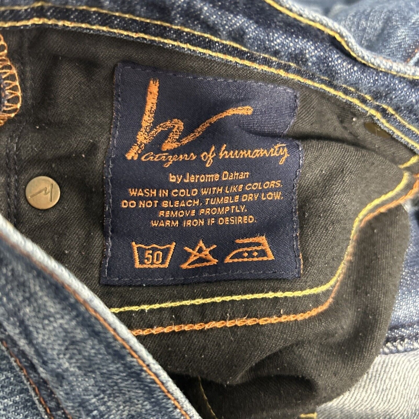 Citizens of Humanity Ingrid 002 Low Waist Flair Stretch Denim Jeans 28 (30 x 33)