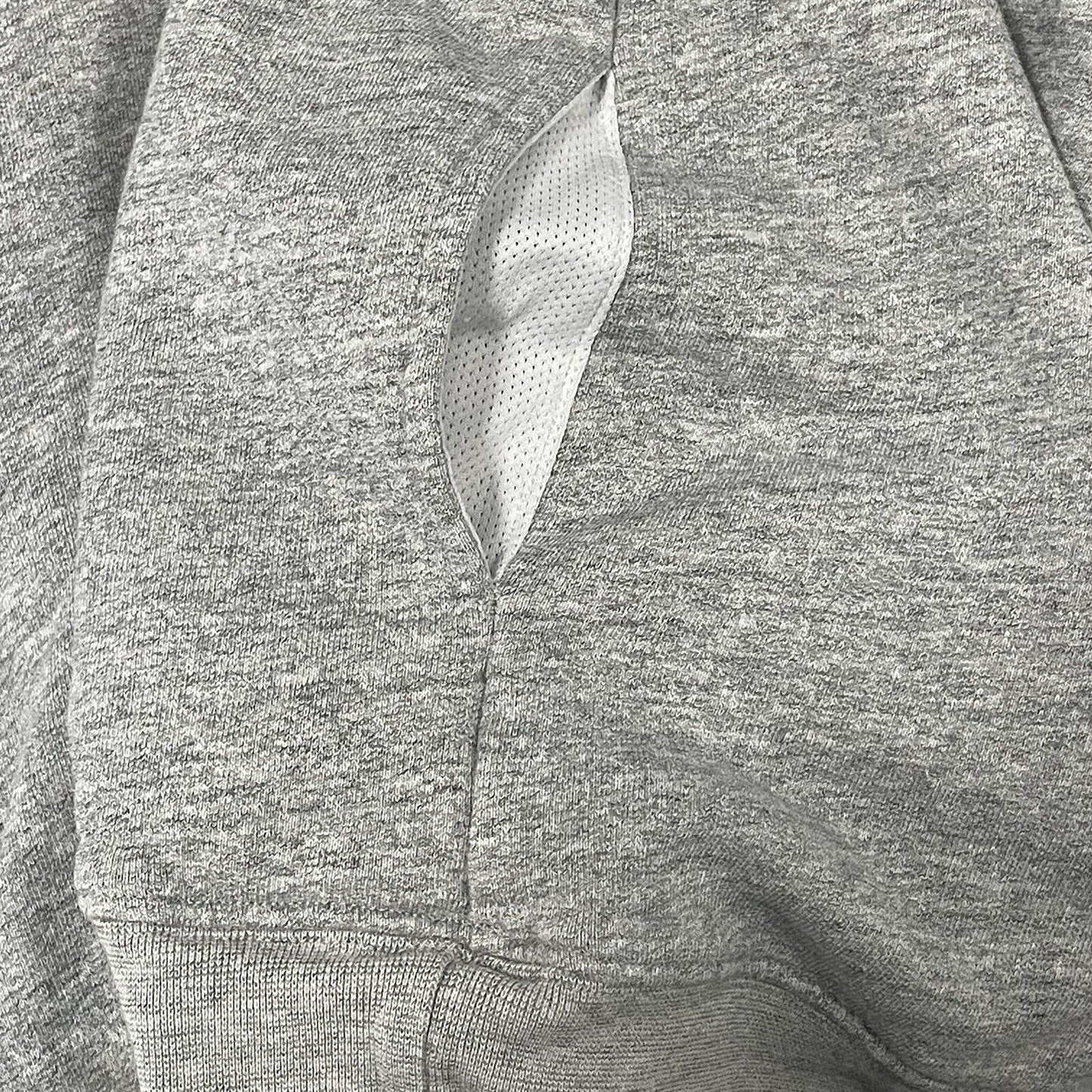 Chubbies Grey Cotton Blend Pullover Zip Sweatshirt USA Made Pockets Size XL