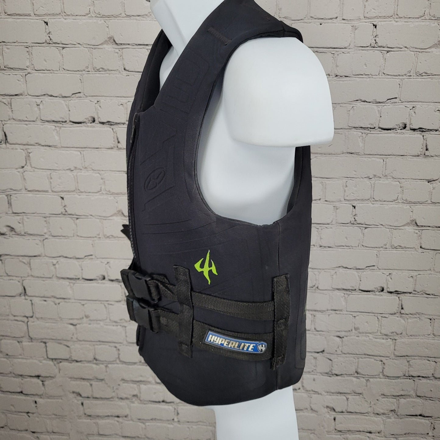 Hyperlite Black USCG Approved Flotation Aid Life Jacket Ski Vest Size Medium M