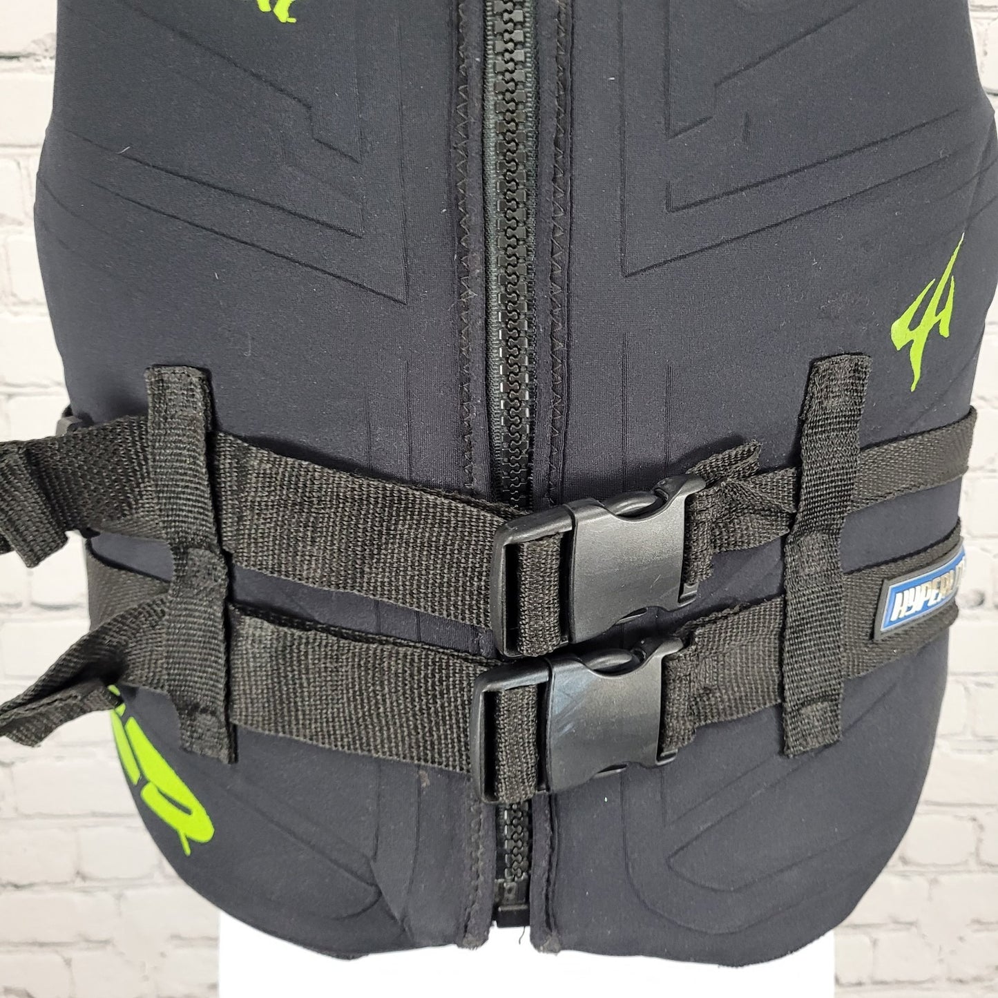 Hyperlite Black USCG Approved Flotation Aid Life Jacket Ski Vest Size Medium M
