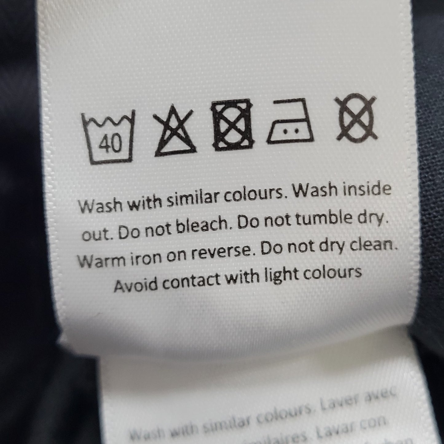 NWT WAX London Black 100% Organic Cotton Cargo Straight Leg Pants 34 (32x30)