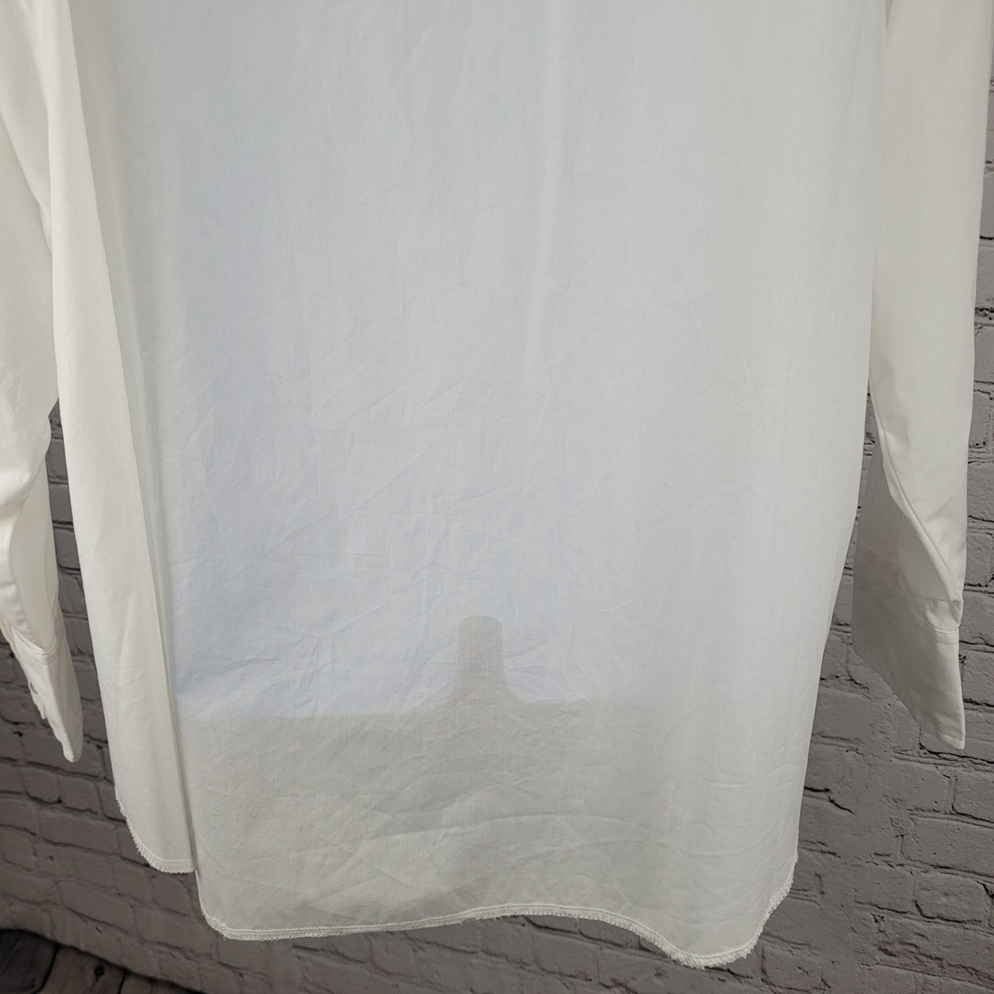 NWD VTG Wrangler White Pearl Snap Western Lightweight Long Sleeve Shirt XXL