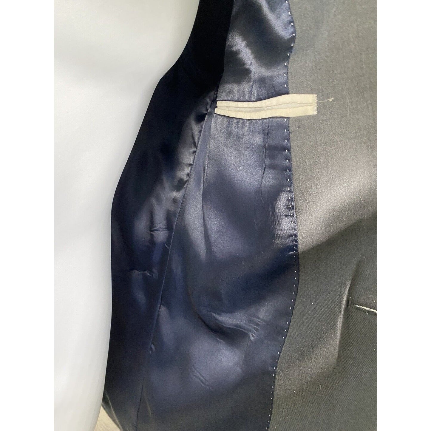 Topman Gray Single Button Notch Lapel Blazer Sport Coat Jacket 38R