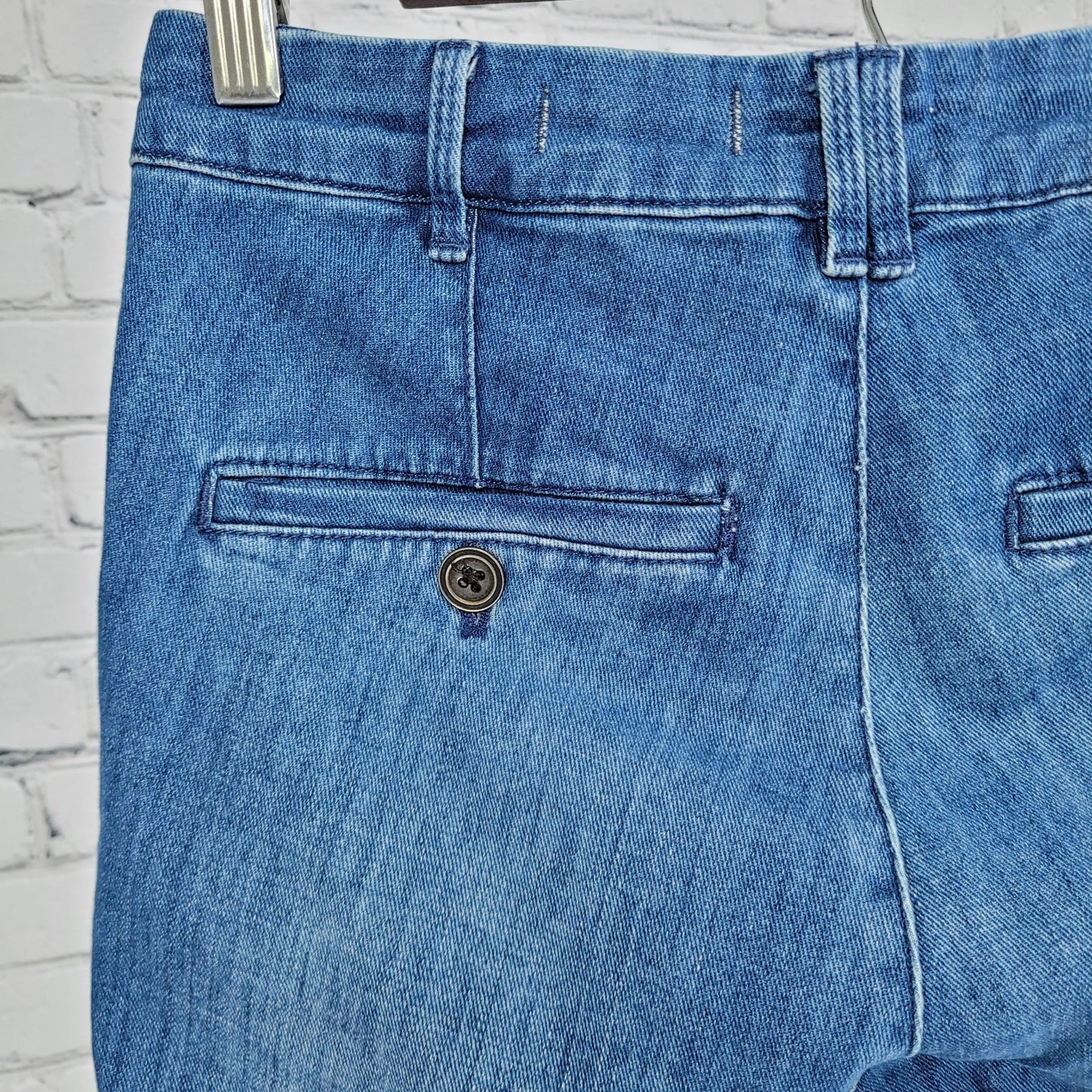 Pilcro & The Letterpress Anthropologie Blue Denim Mid Rise Jeans Size 27 (27x27)