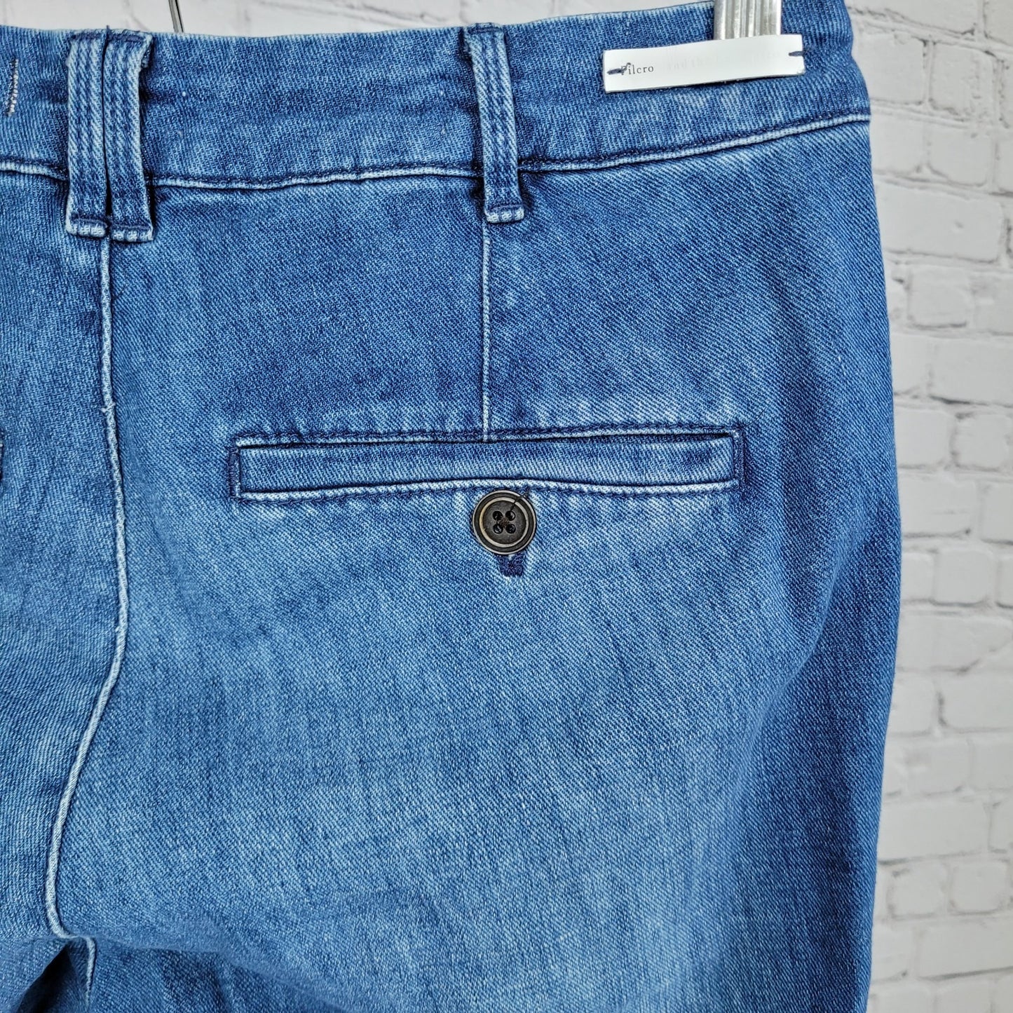 Pilcro & The Letterpress Anthropologie Blue Denim Mid Rise Jeans Size 27 (27x27)