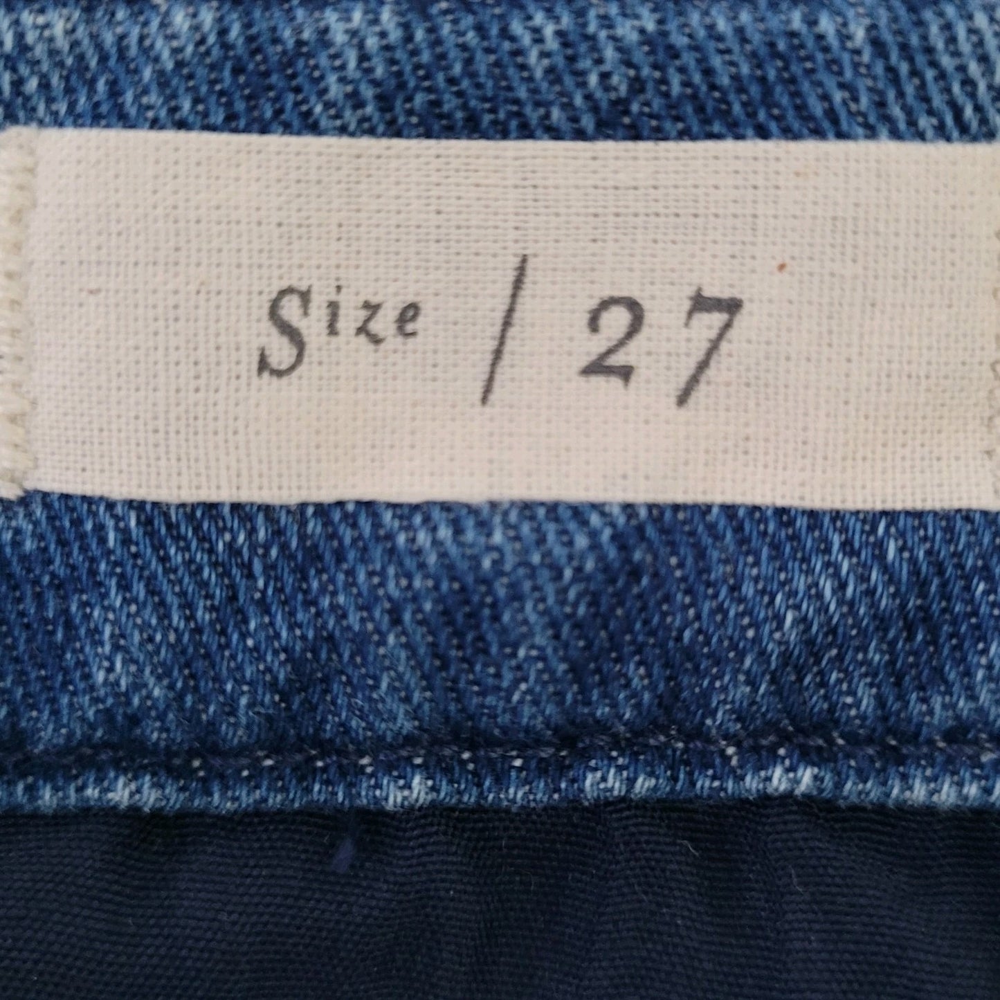 Pilcro & The Letterpress Anthropologie Blue Denim Mid Rise Jeans Size 27 (27x27)