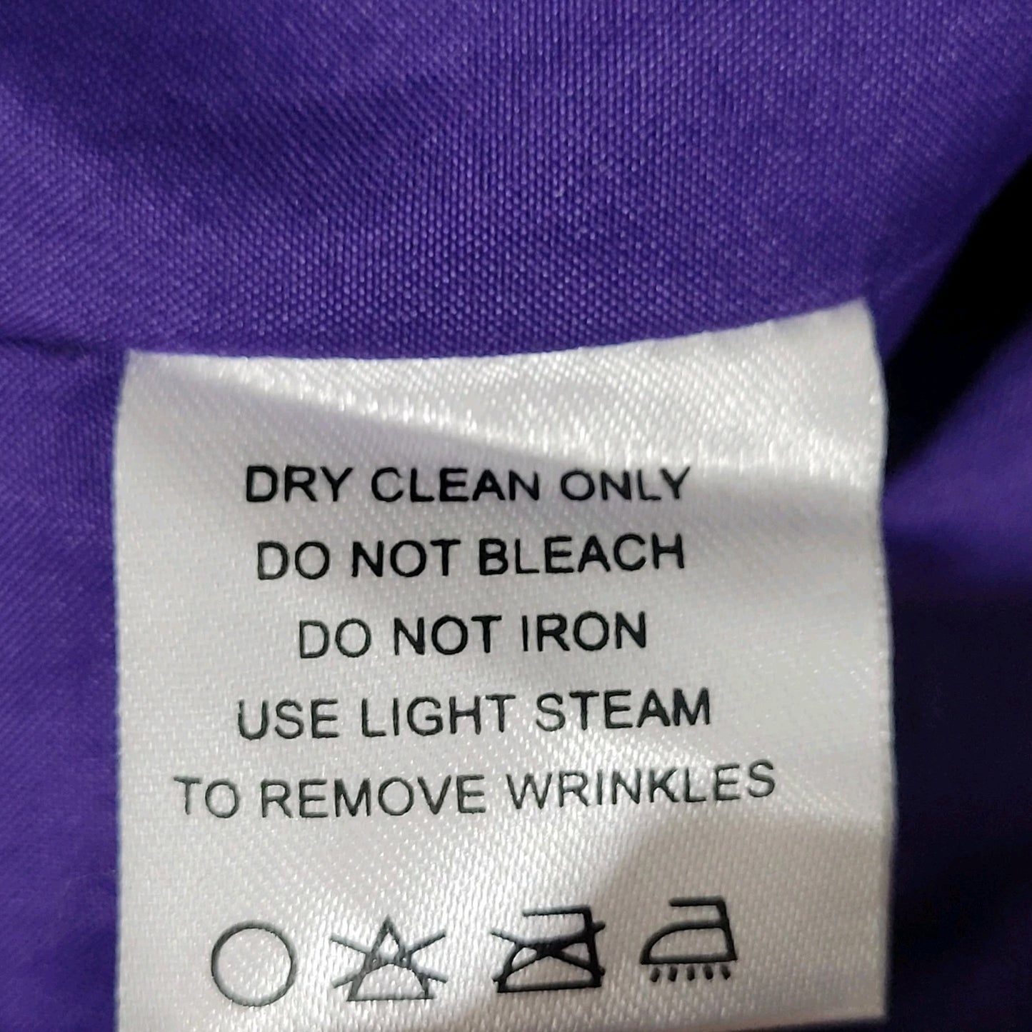 Azazie Purple Chiffon Pleated Bodice Sleeveless Bridesmaid Size Medium M