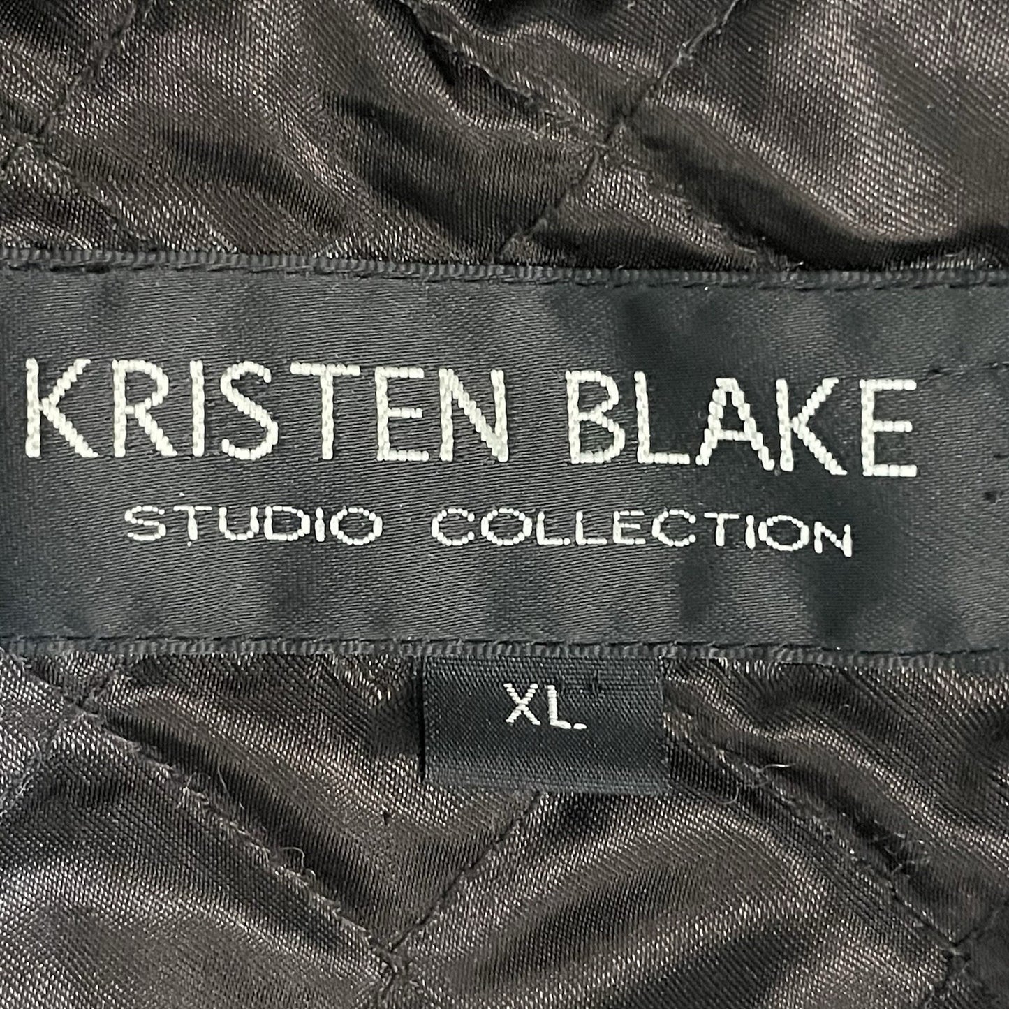 Kristen Blake Brown Removable Faux Fur Collar & Hood Insulated Jacket Size XL