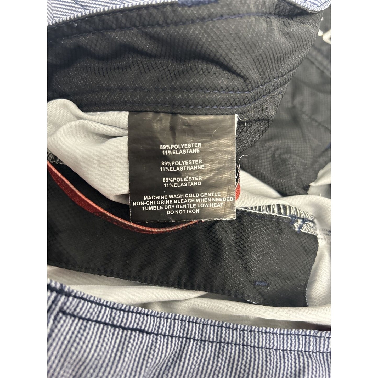 O’Neill Blue White Striped Hybrid Shorts Swimwear Sports Wear Men’s 38 (38 x 10)