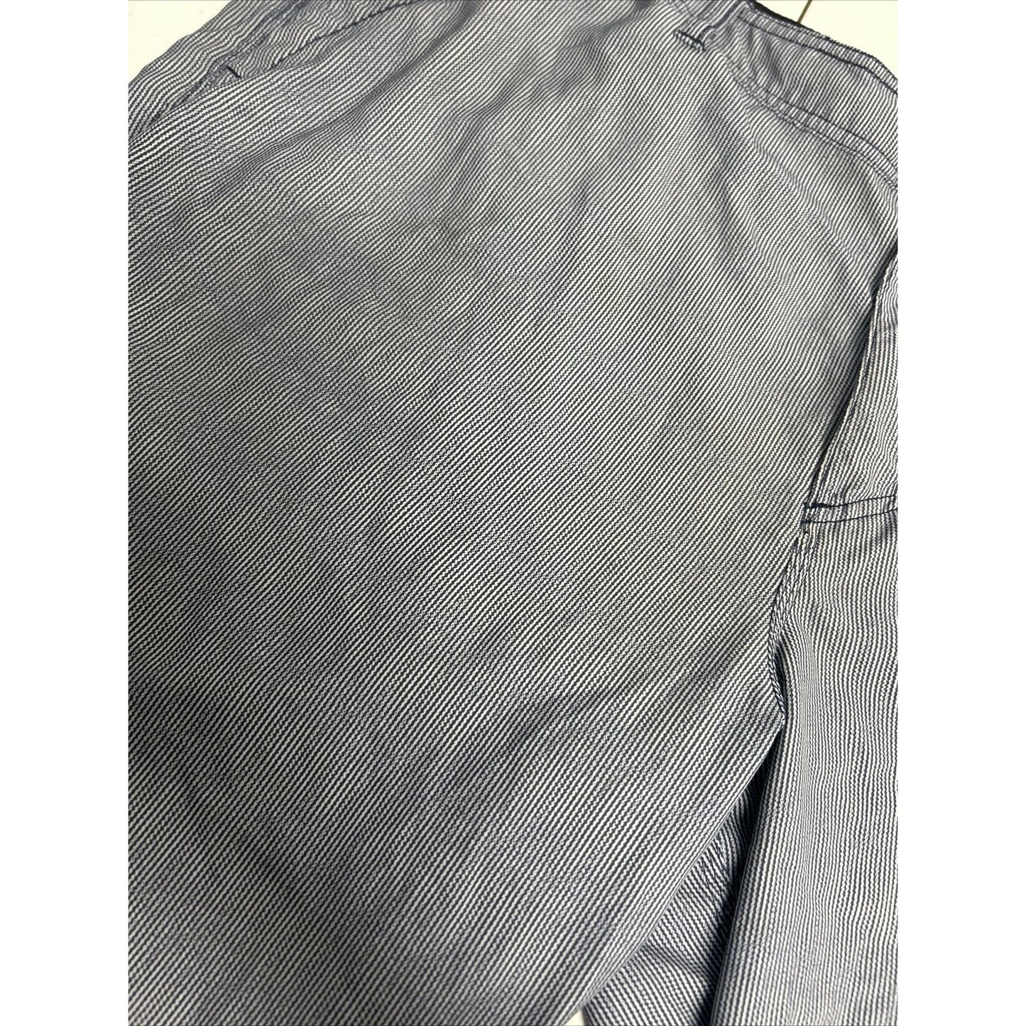 O’Neill Blue White Striped Hybrid Shorts Swimwear Sports Wear Men’s 38 (38 x 10)