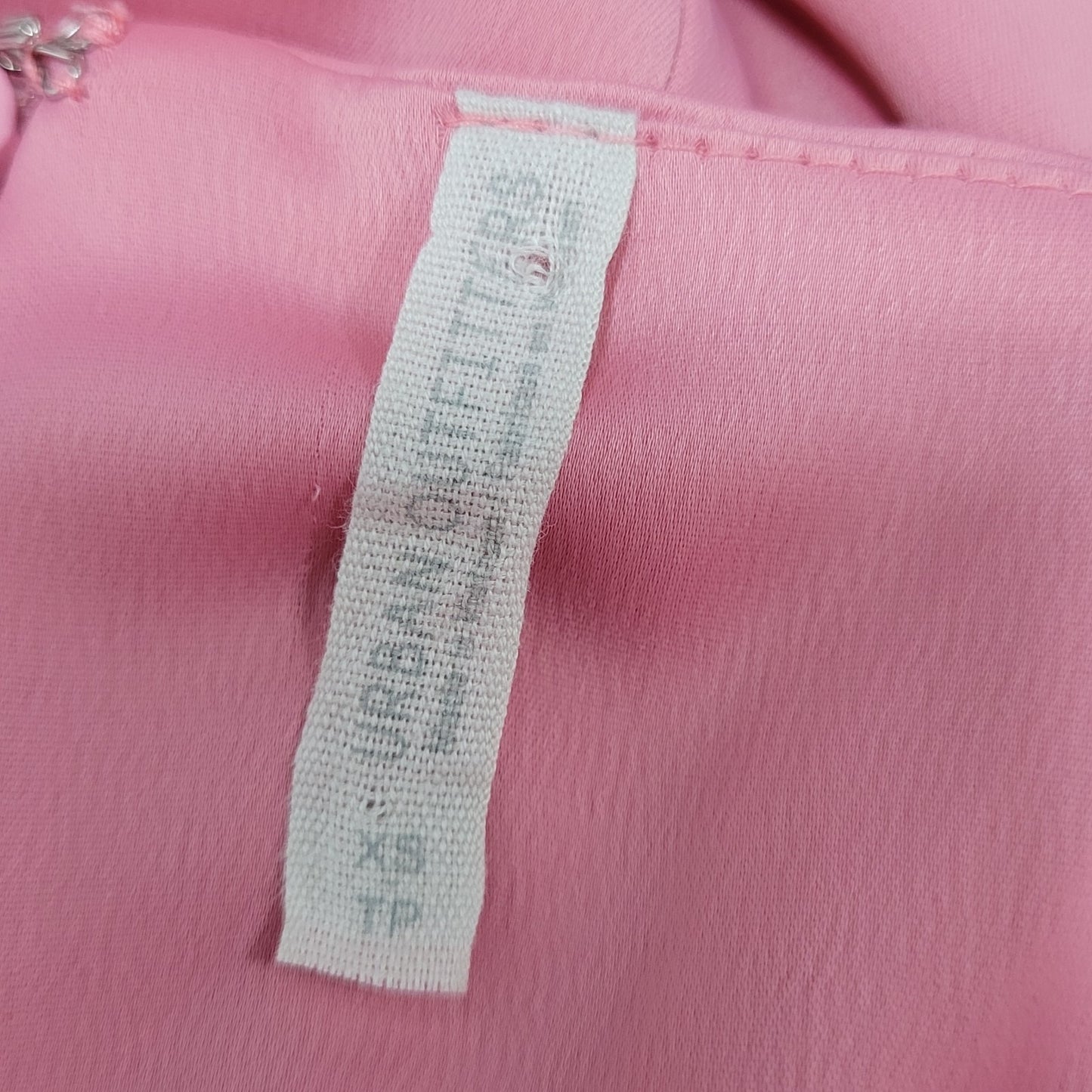 Urban Outfitters Pink Cowl Neck Spagetti Strap Unlined Mini Slip Dress Size XS