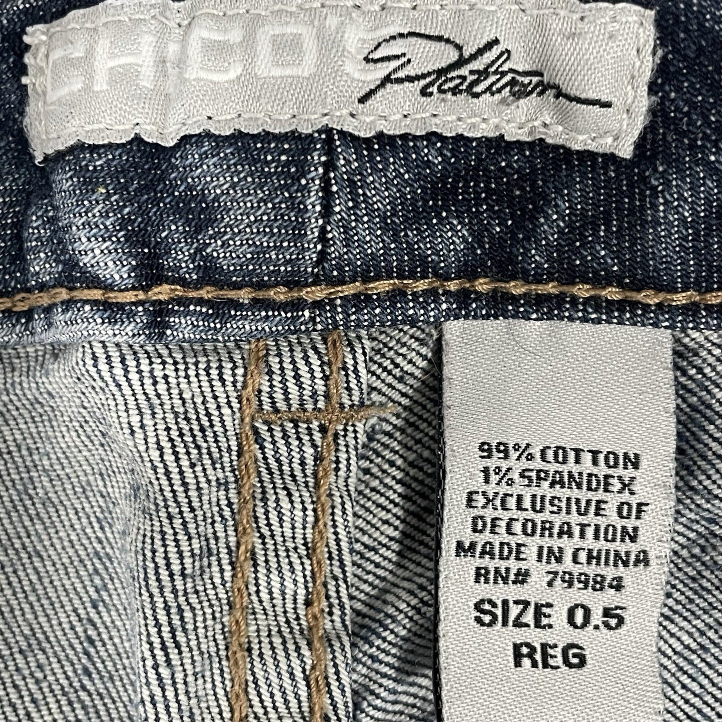 Chico’s Platinum Blue Denim Mid Rise Medium Wash Jeans Size 0.5 US 6 (30x30)