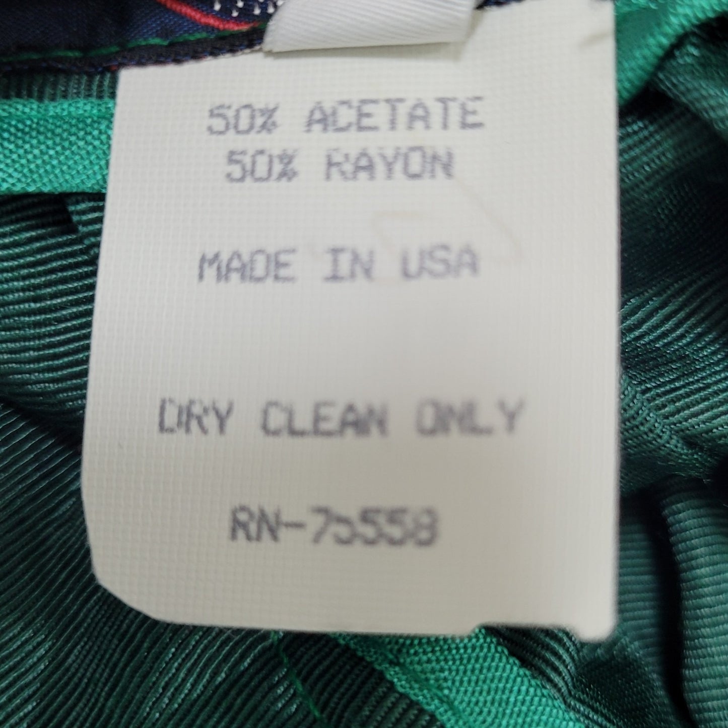 VTG Allen Solly Green Sheen Ruched Back Zip A Line Maxi Skirt USA Made Size 10