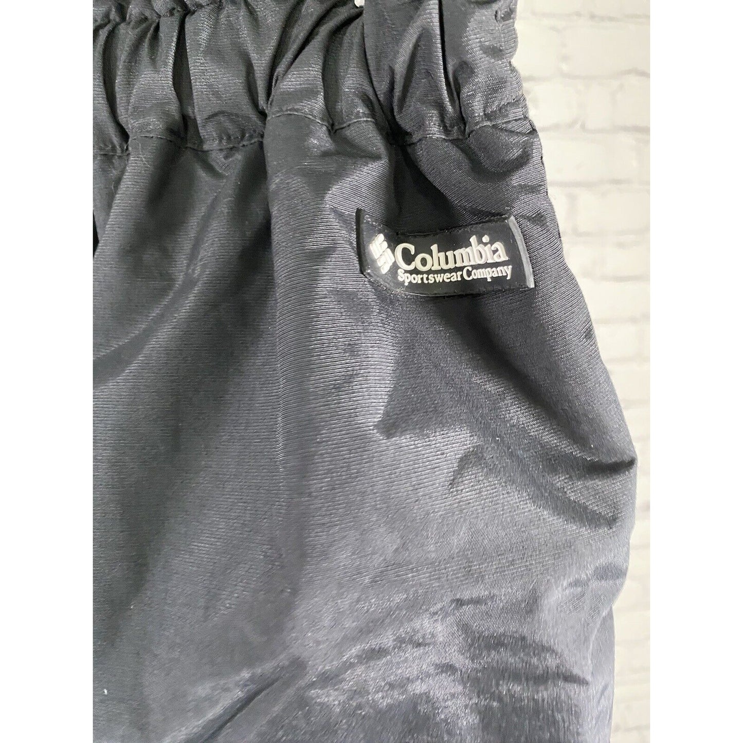 Columbia Solid Black Elastic Waist Snowboard Ski Pants Women’s 18/20 (26 x 31)