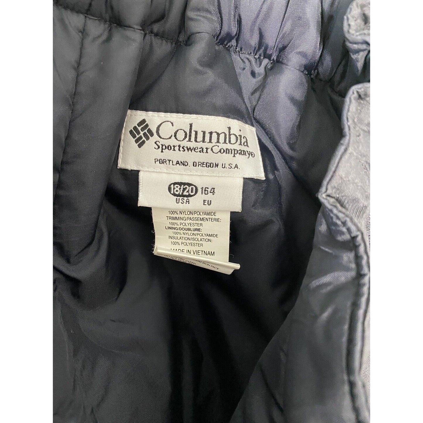 Columbia Solid Black Elastic Waist Snowboard Ski Pants Women’s 18/20 (26 x 31)