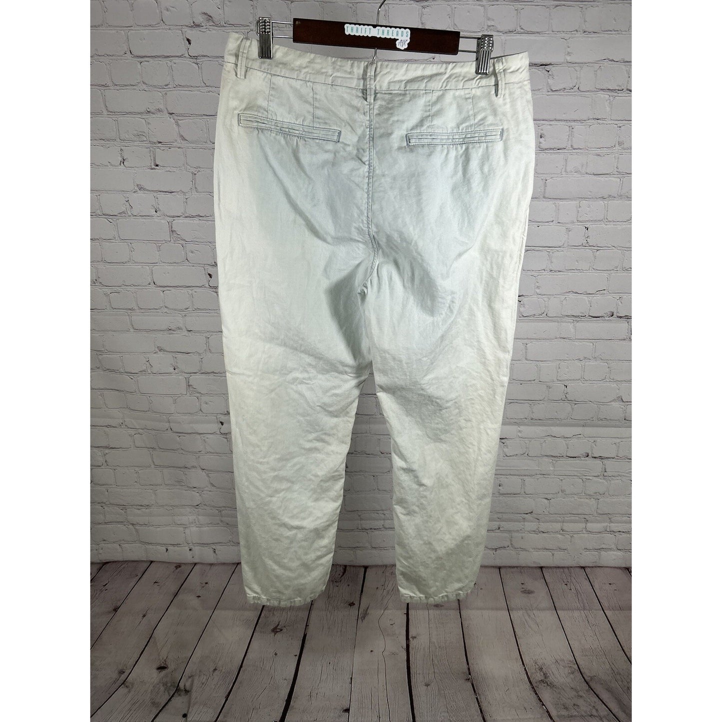 NWD CLOSED Jack Cotton Linen Blend Dirty Wash Mid Rise Men’s Jeans (31 x 27)