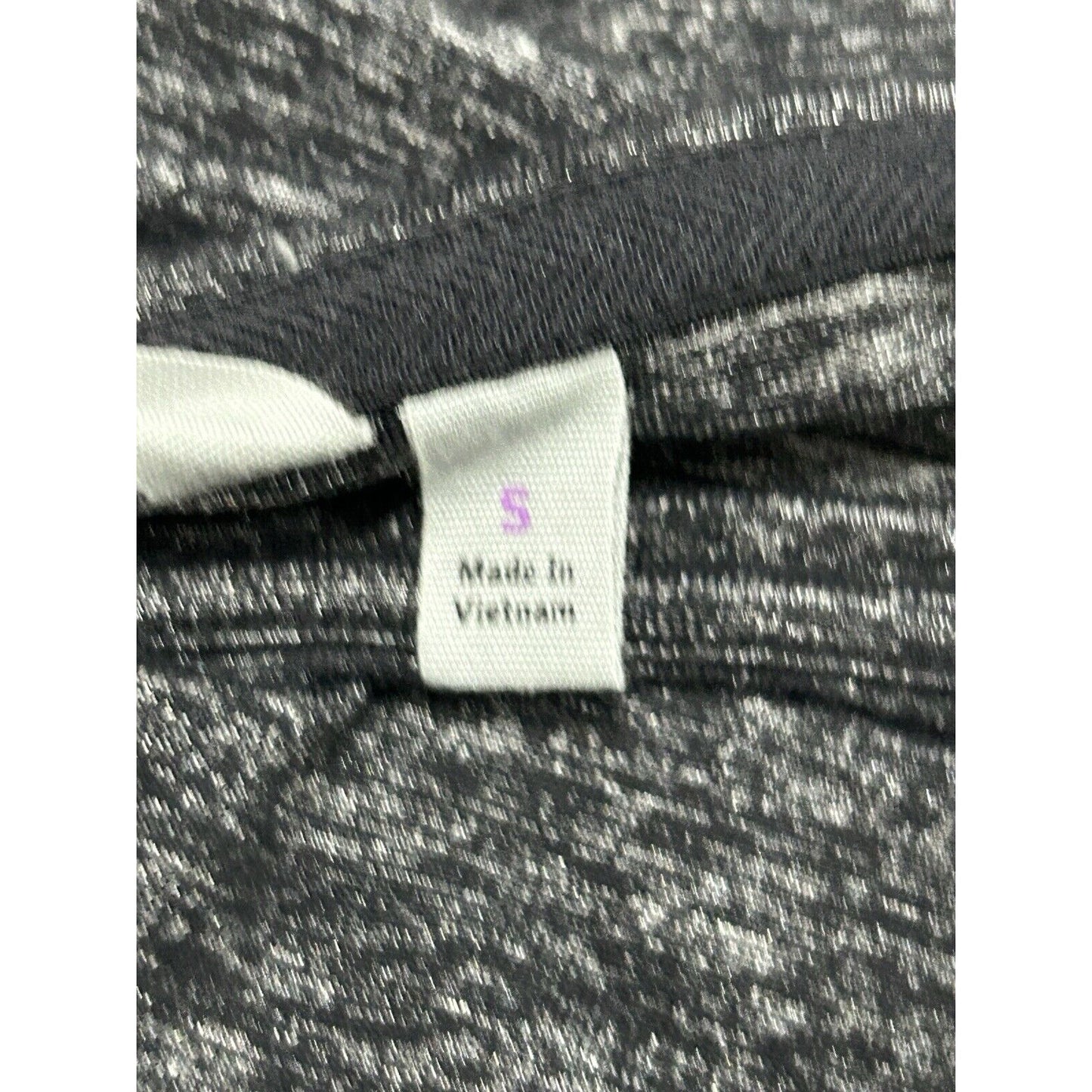 Athleta Dark Gray Long Sleeve Ruched Bodycon Stretch Midi Dress Size Small S