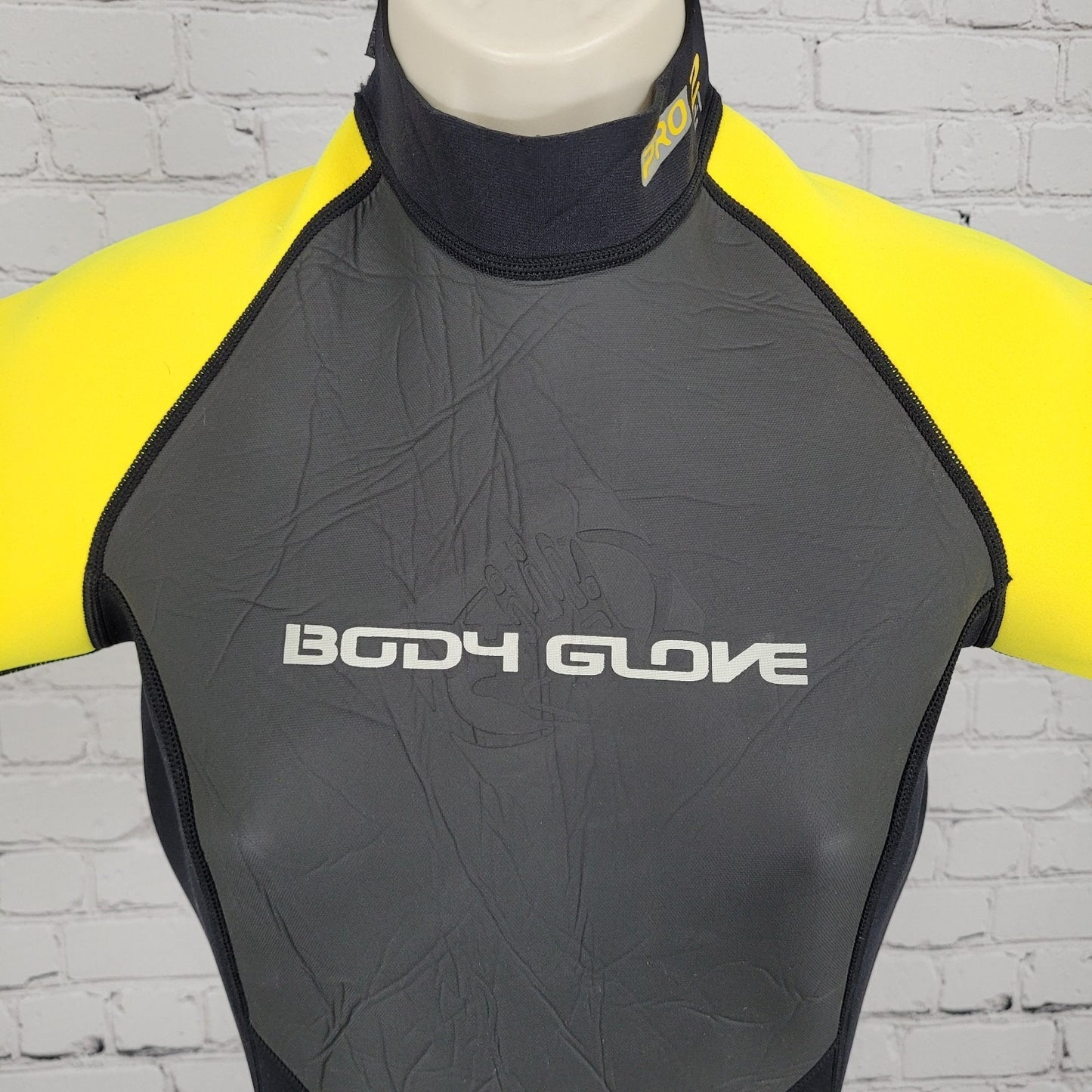 Body Glove Pro 2 2:1 mm Black Short Sleeve Shorty Springsuit Wetsuit Size 7/8