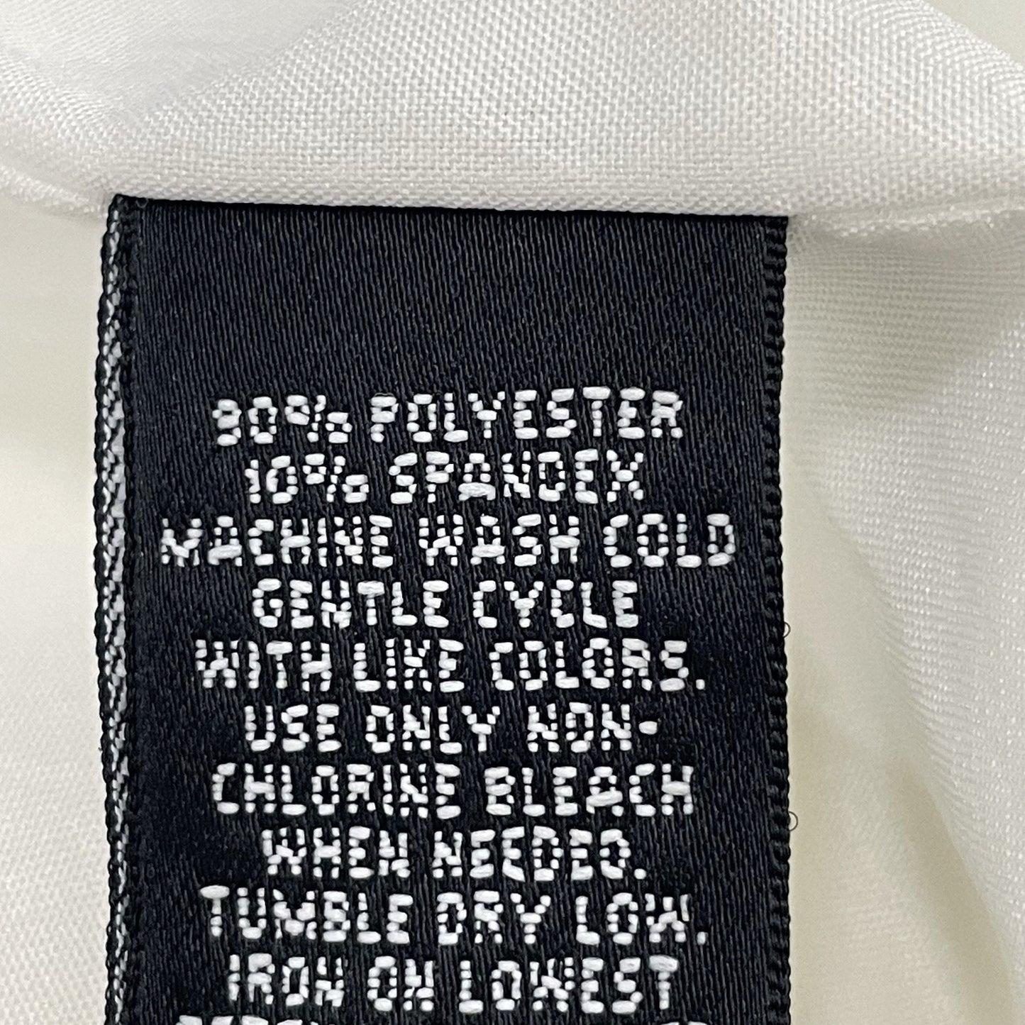 Nicole By Nicole Miller Ivory White Lined Vest Jacket Pockets Size Large L