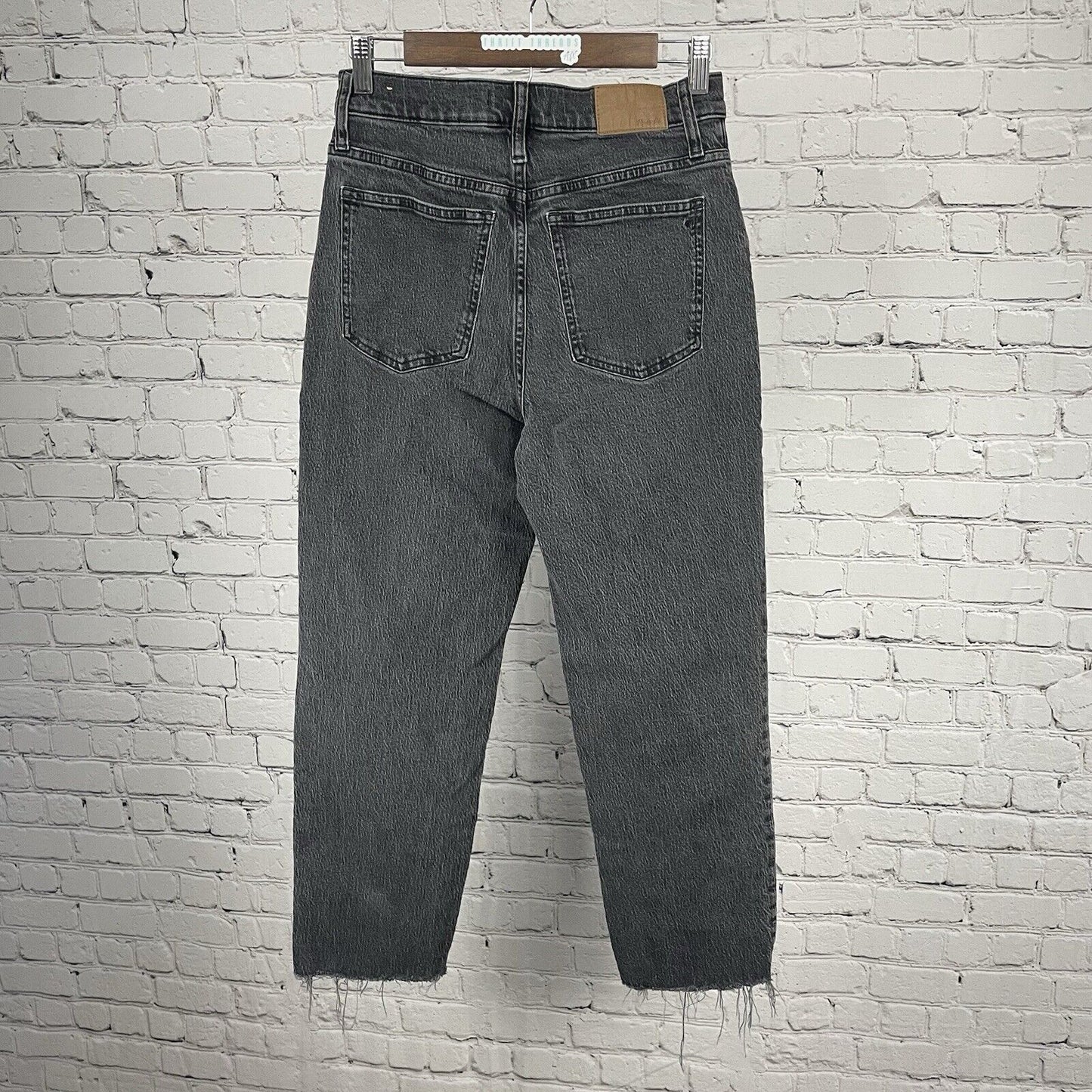 Madewell The Perfect Vintage Jean Black Wash High Rise Jeans Size 27 (27x27)