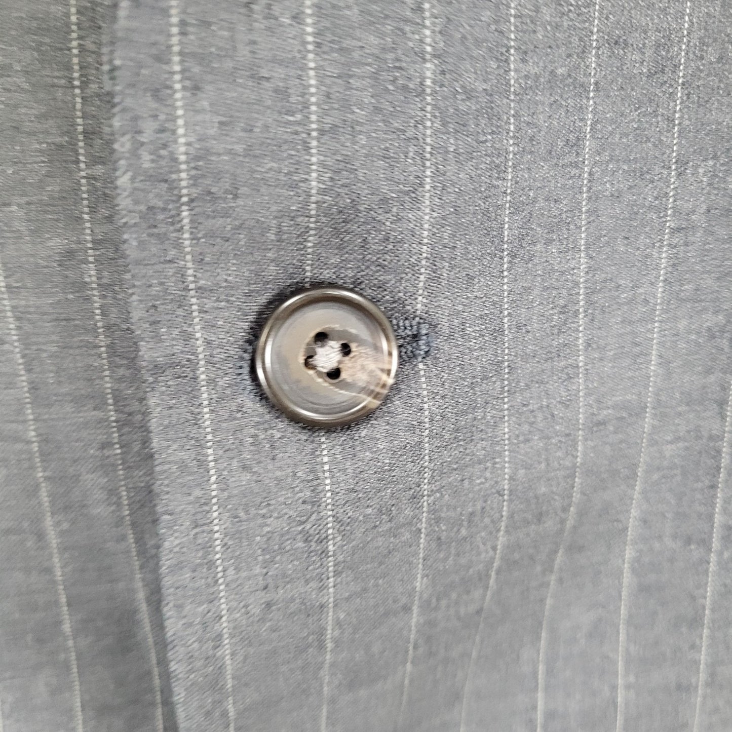 Lauren Ralph Lauren Grey 100% Wool Blazer Sport Coat Canada Made Size 42S