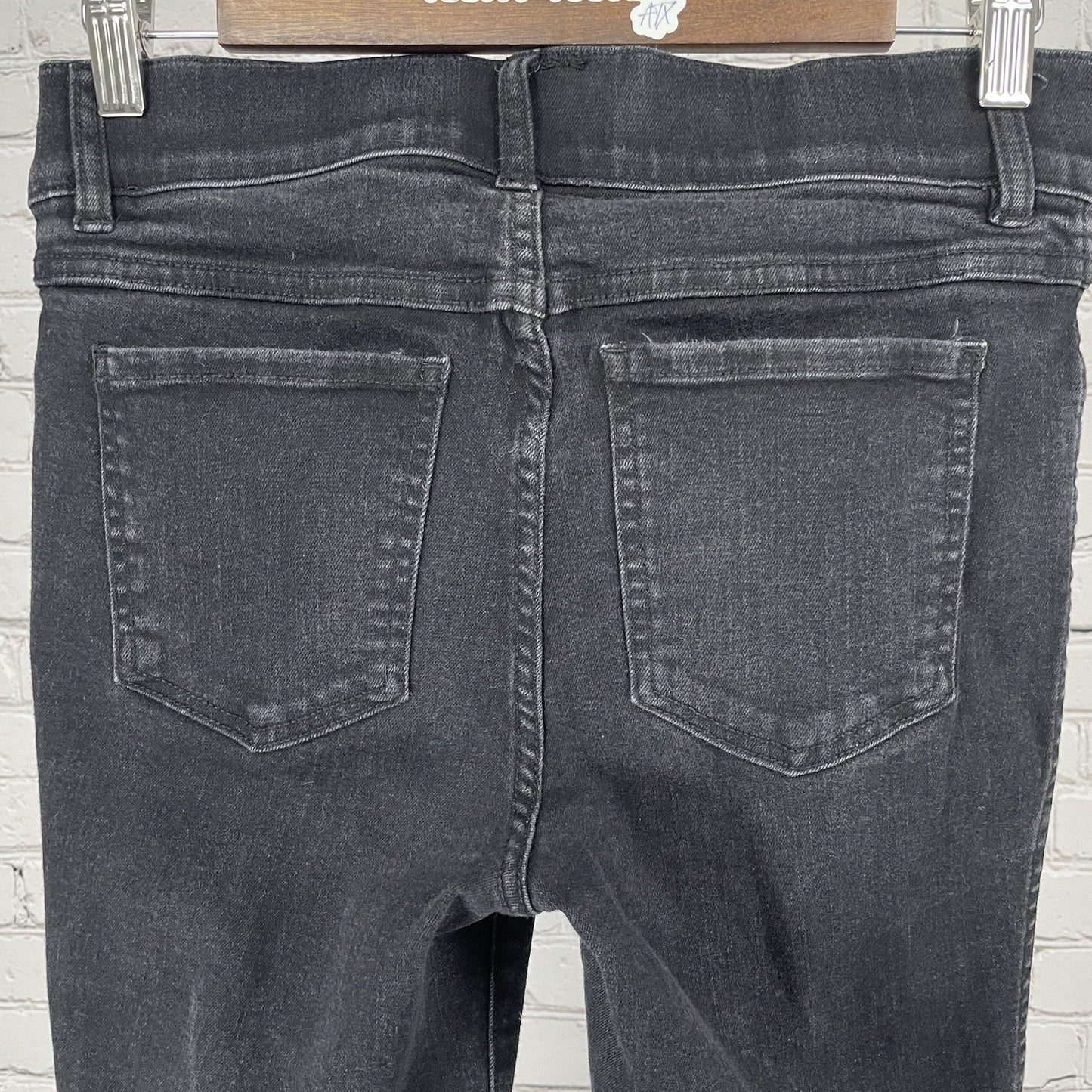 Spanx Black Denim Stretch Pull On Jegging Skinny Jeans Size Small S (28x27)