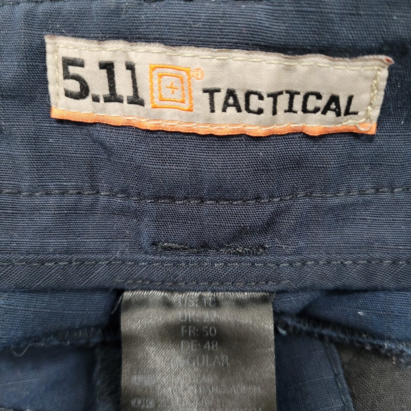 5.11 Tactical Navy Utility Workwear Cargo Pockets Pants Size 18 (39x30) *stained