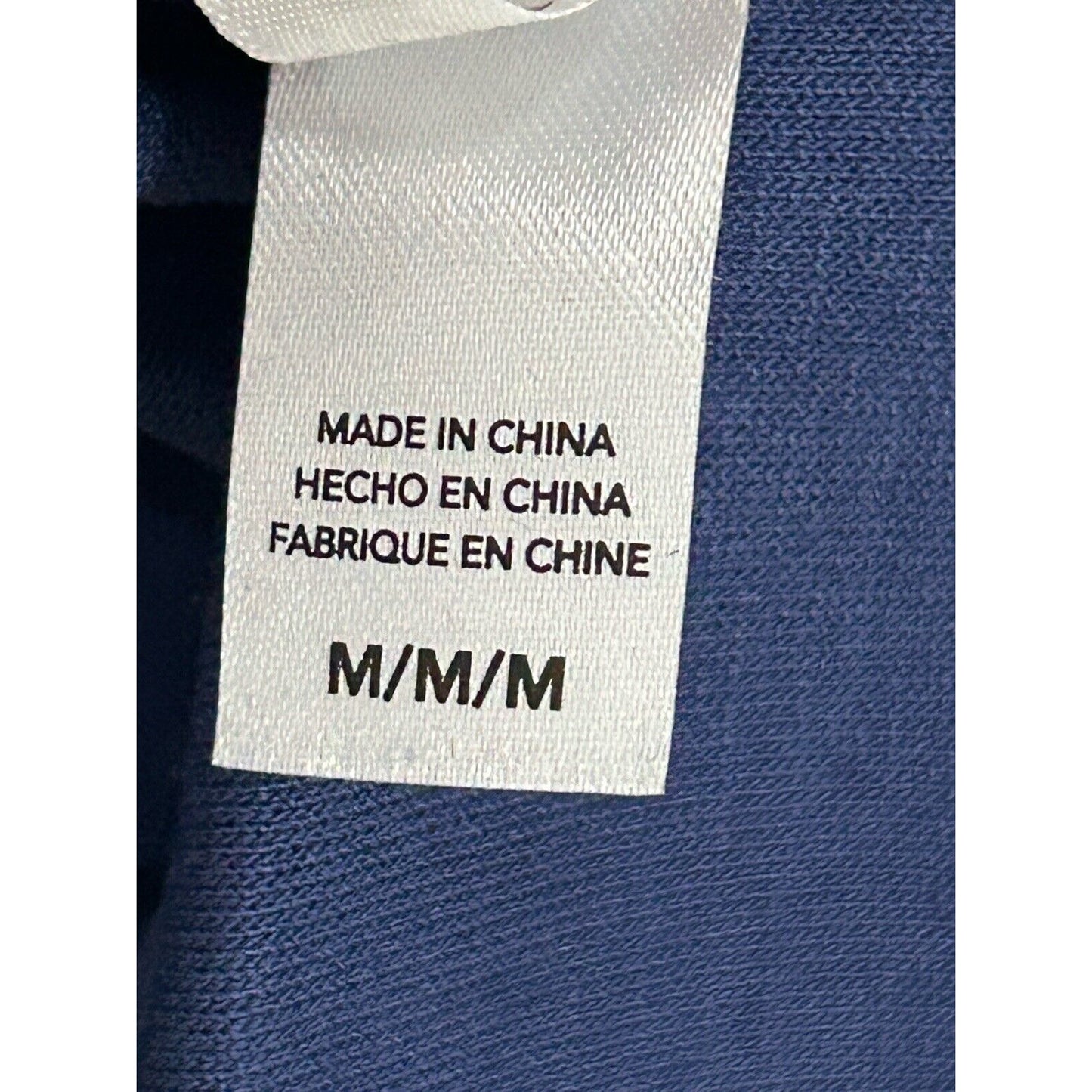 NWT Flora Nikrooz Dark Blue Short Sleeve Button Up Sleep Pajama Top Medium M