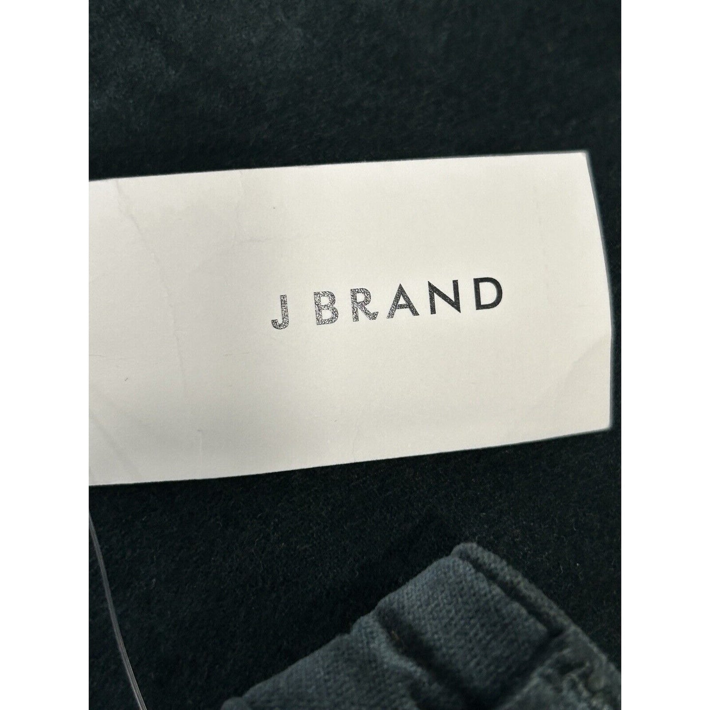 NWT J Brand Zion Green Velvet Moorland Mid Rise Skinny Jeans Size 28