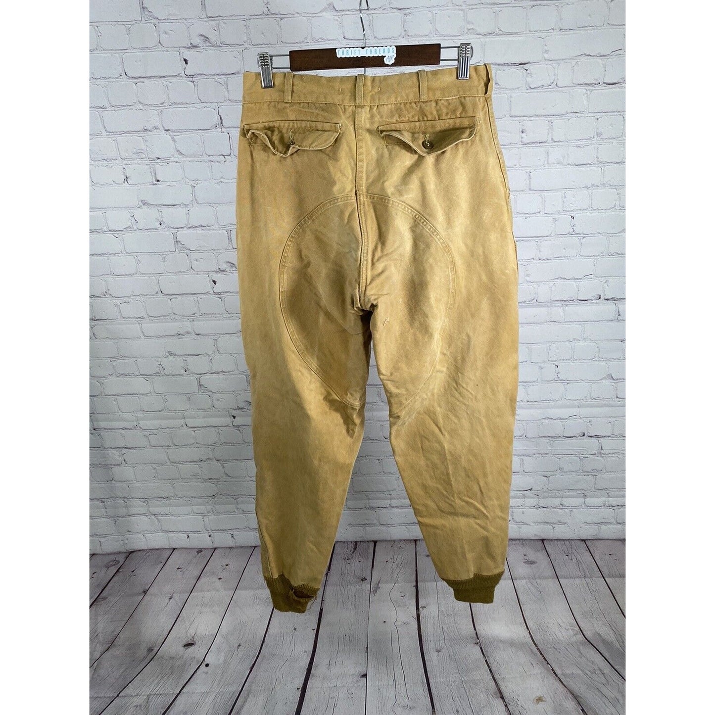 VTG Redhead Bone Dry Brown Duck Canvas Hunting Wading Pants Men’s (29 x 31)