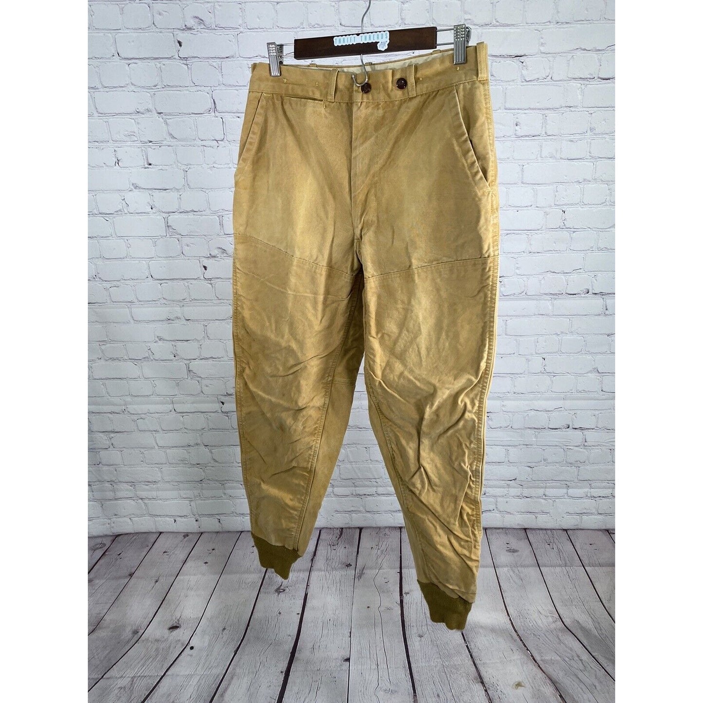 VTG Redhead Bone Dry Brown Duck Canvas Hunting Wading Pants Men’s (29 x 31)