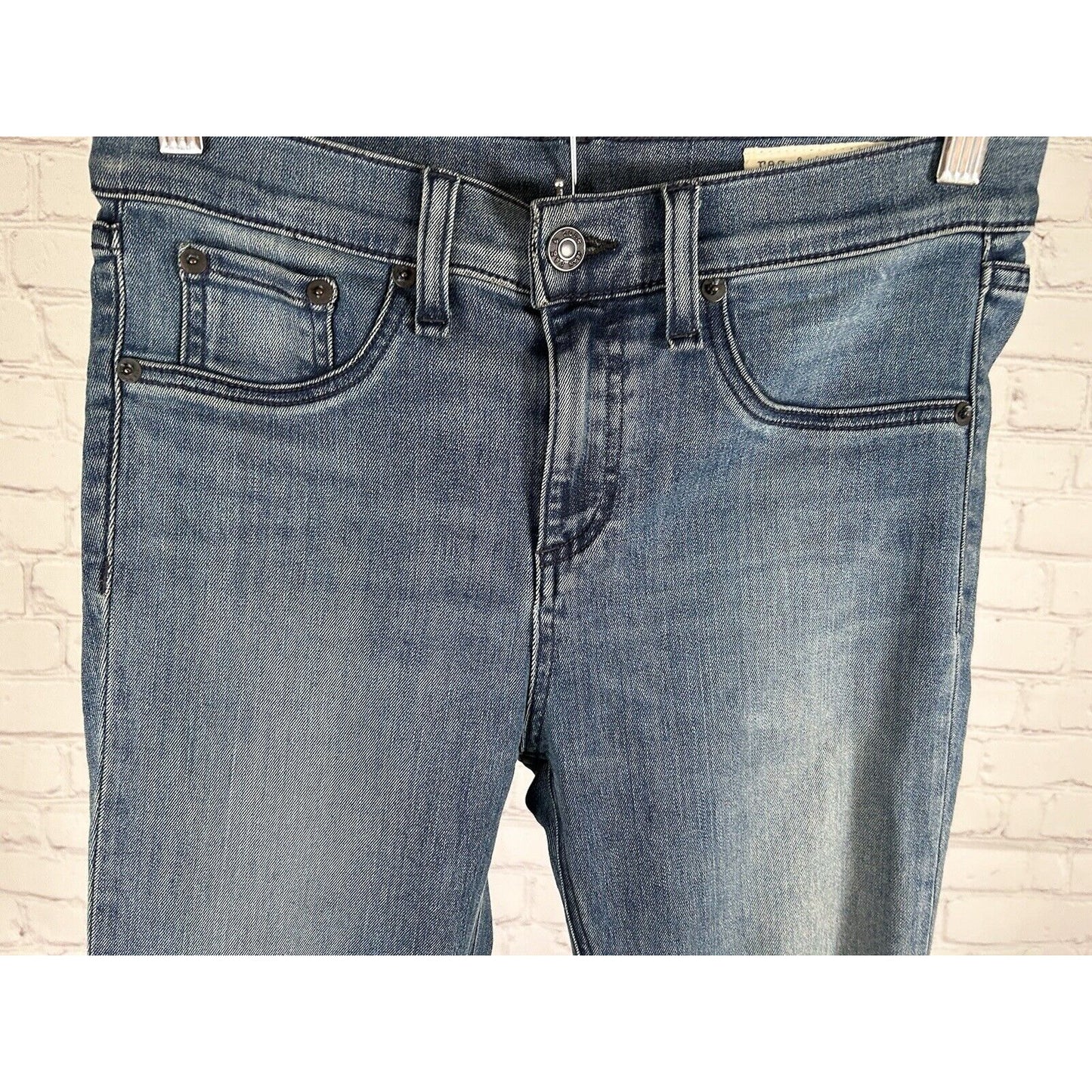 Rag & Bone Blue Medium Wash High Rise Legging Women’s Jeans Size 26 (28 x 31)
