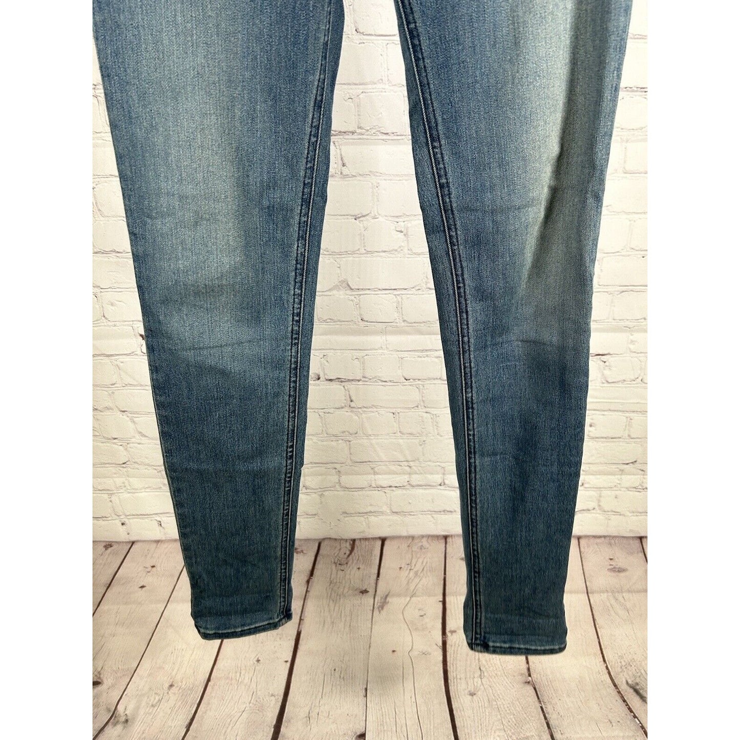 Rag & Bone Blue Medium Wash High Rise Legging Women’s Jeans Size 26 (28 x 31)
