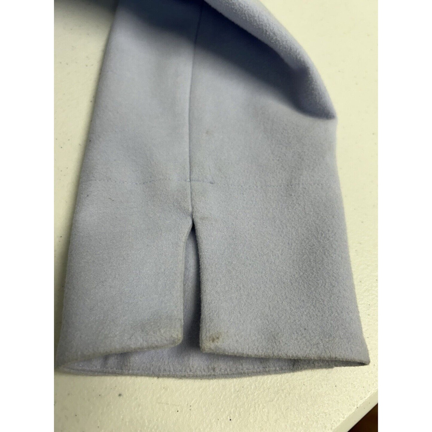 Chico’s Periwinkle Single Button Single Breasted Women’s Overcoat Size 8/10