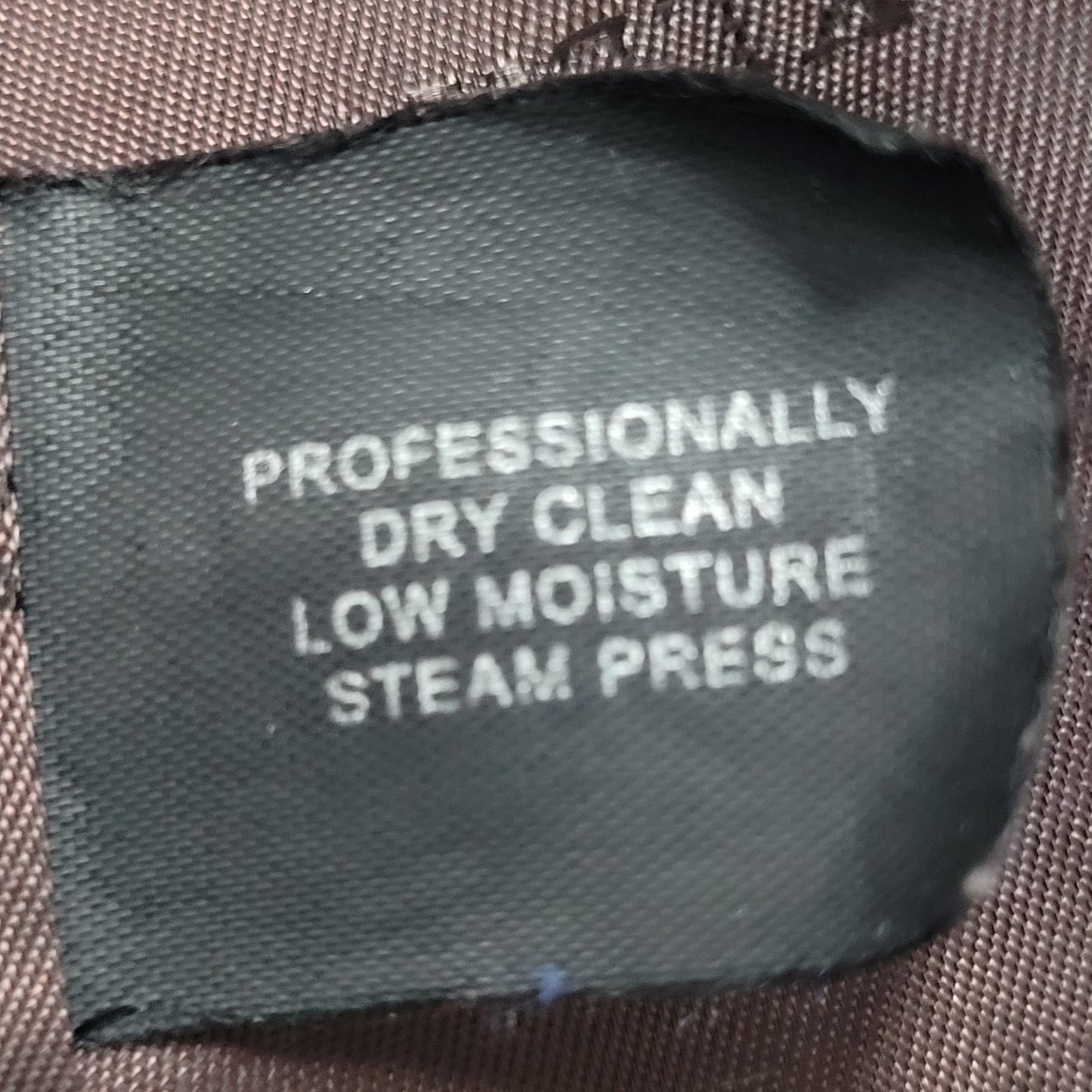 Anne Klein Brown 100% Lambs Wool Cashmere Buttoned Collared Lined Over Coat 10