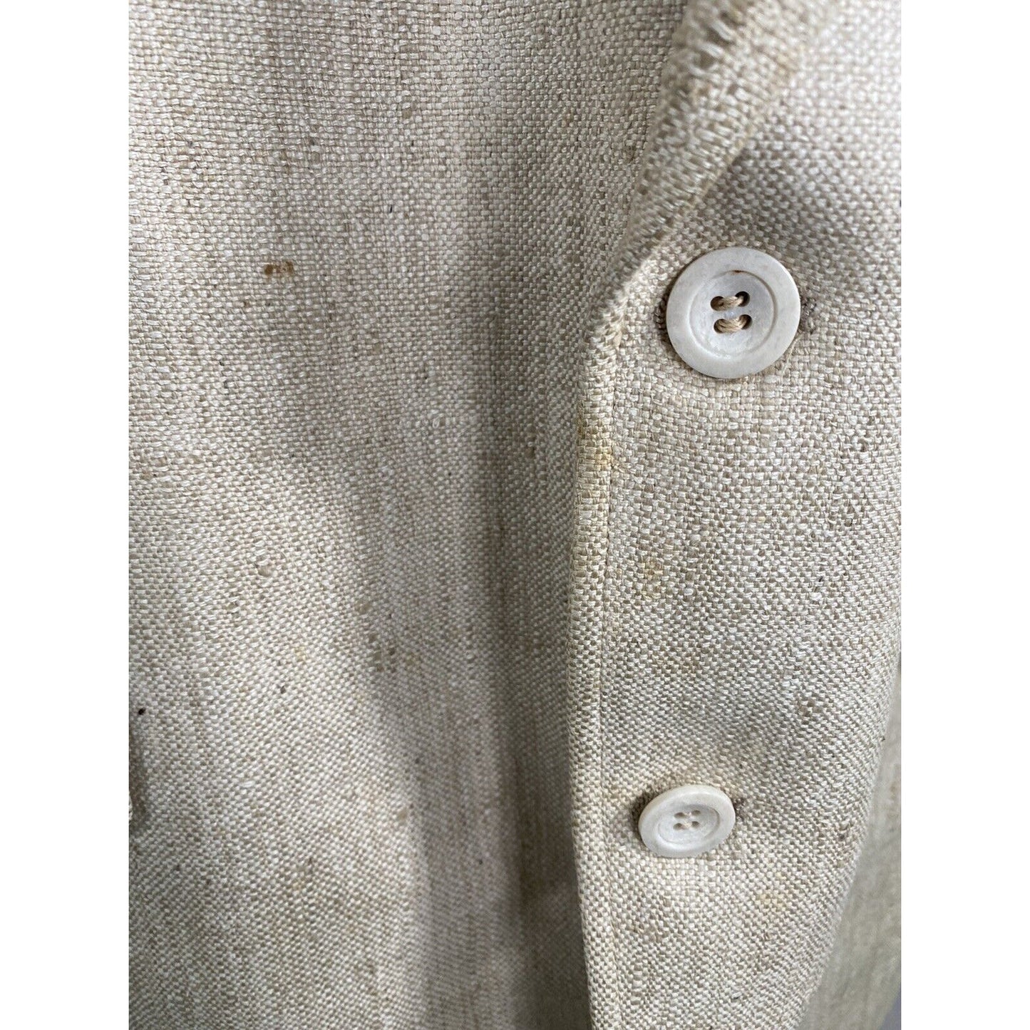 Vintage Merritt Schaefer & Brown Woven Tan 100% Pure Silk Blazer Men’s 46R