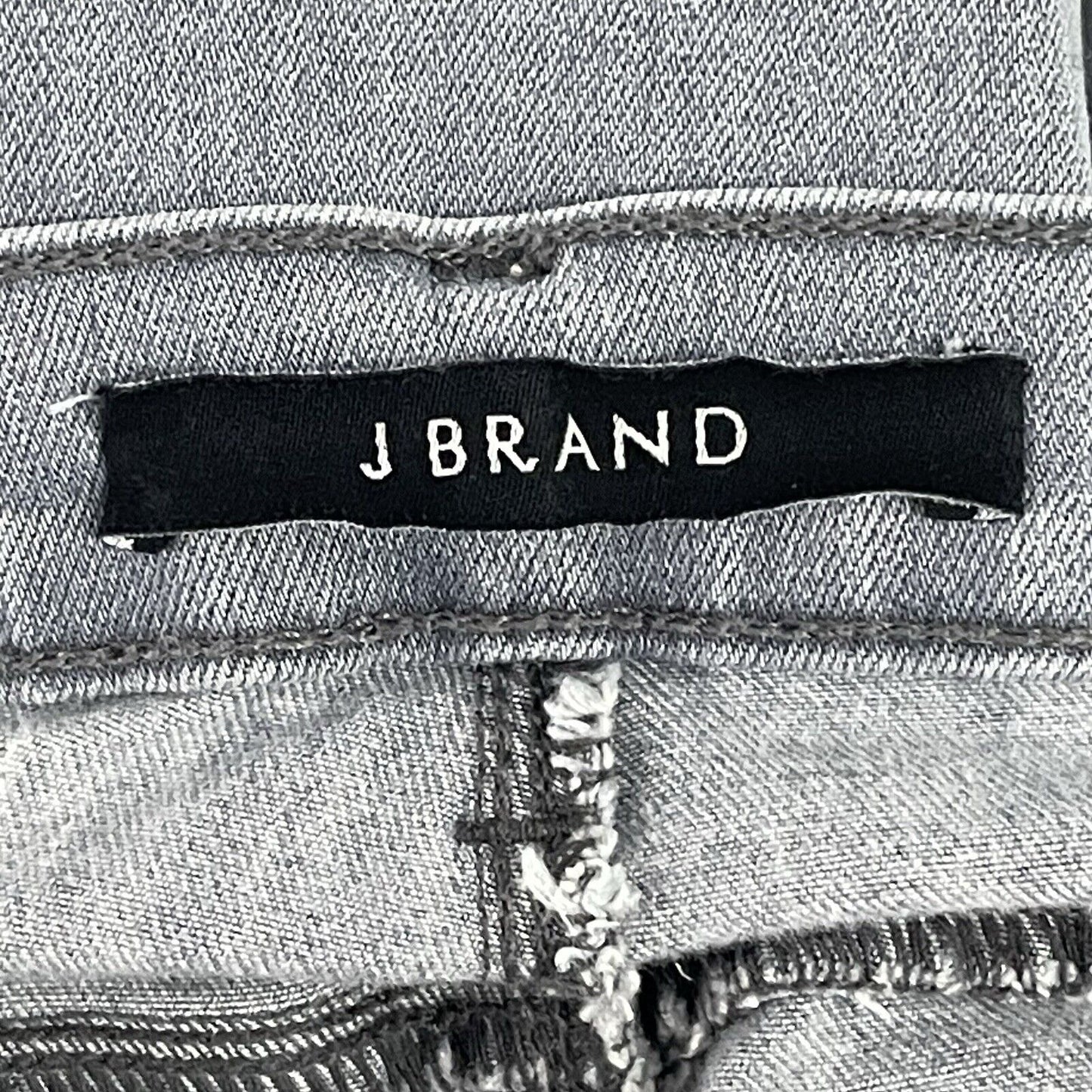 J Brand Grey Blue Sweet Rail Ankle Jeans Made In USA Size 29 (29x24.5)