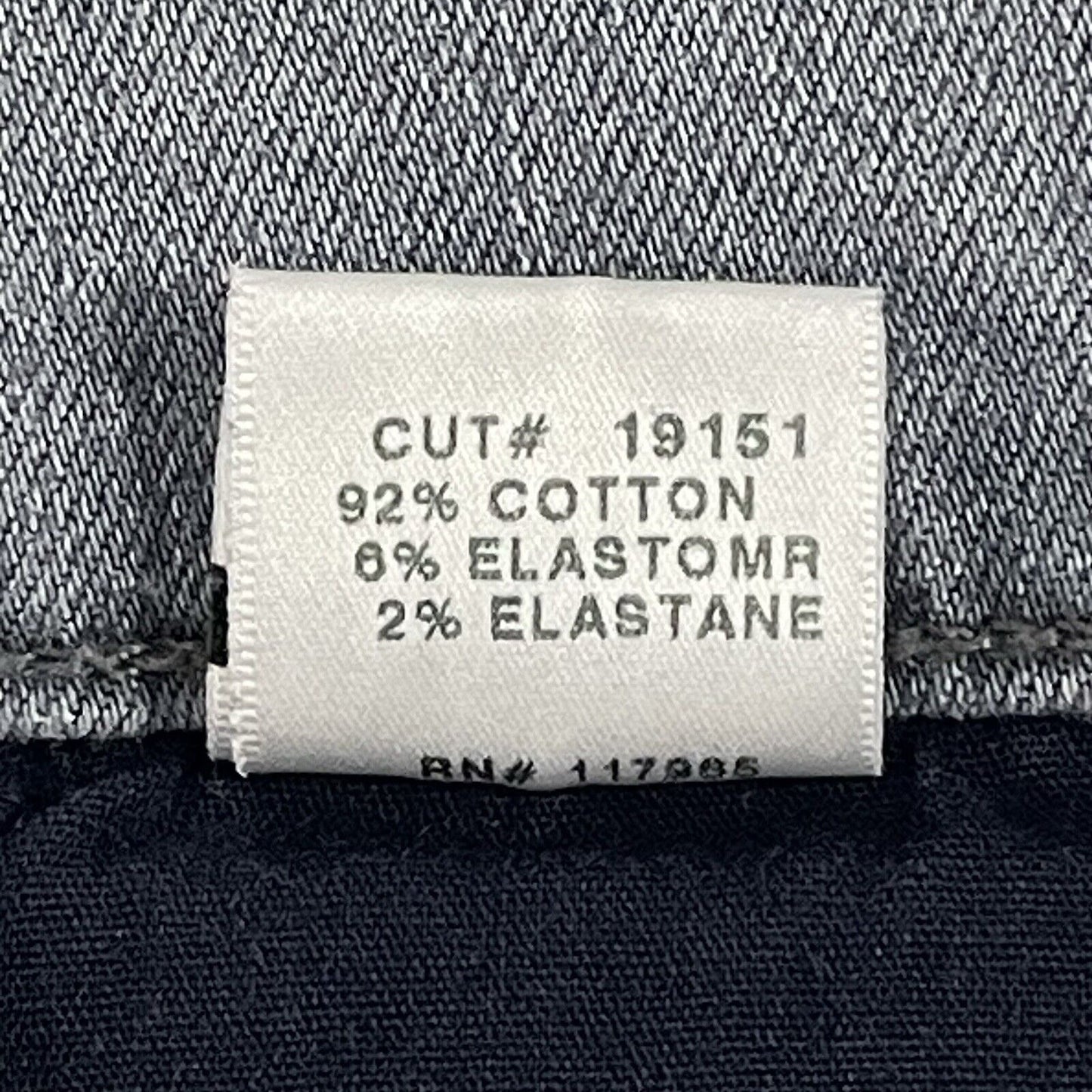 J Brand Grey Blue Sweet Rail Ankle Jeans Made In USA Size 29 (29x24.5)